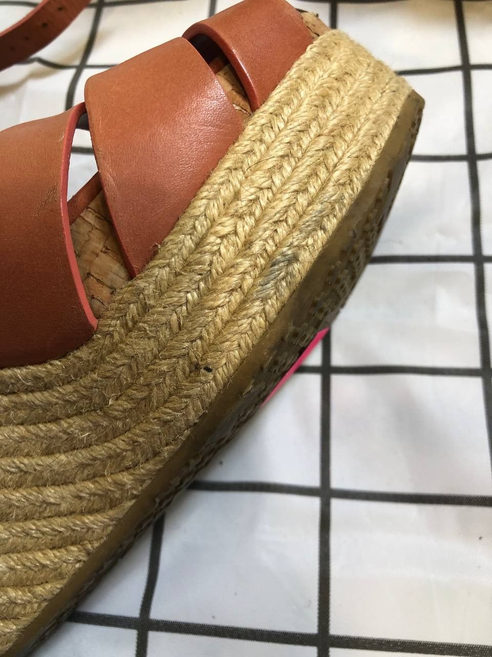 Jimmy Choo Jimmy Choo Minny Ankle Strap Sandals Camel Leather Burnt Size US 7.5 / IT 37.5 - 8 Thumbnail