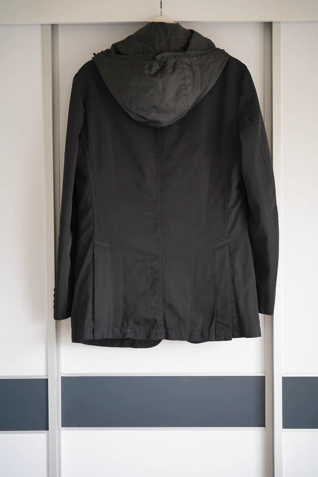 Yohji Yamamoto Yohji Yamamoto 12aw 2-in-1 Hooded Blazer K4 Size US M / EU 48-50 / 2 - 2 Thumbnail