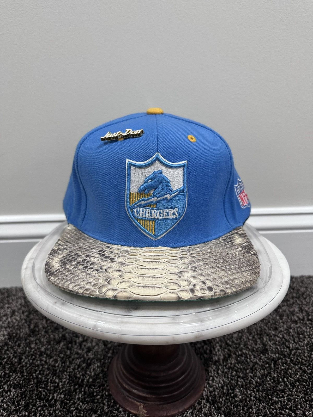 Just Don Just Don x Mitchell & Ness NFL San Diego Chargers Blue Hat Size ONE SIZE - 6 Thumbnail