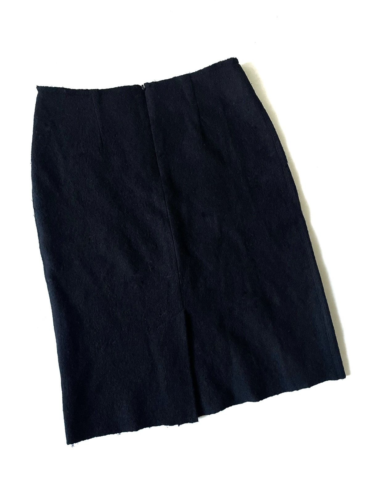 Marimekko Marrimekko Wool Skirt Avant-Garde Rick Style Size M Black Size 28" / US 6 / IT 42 - 8 Thumbnail