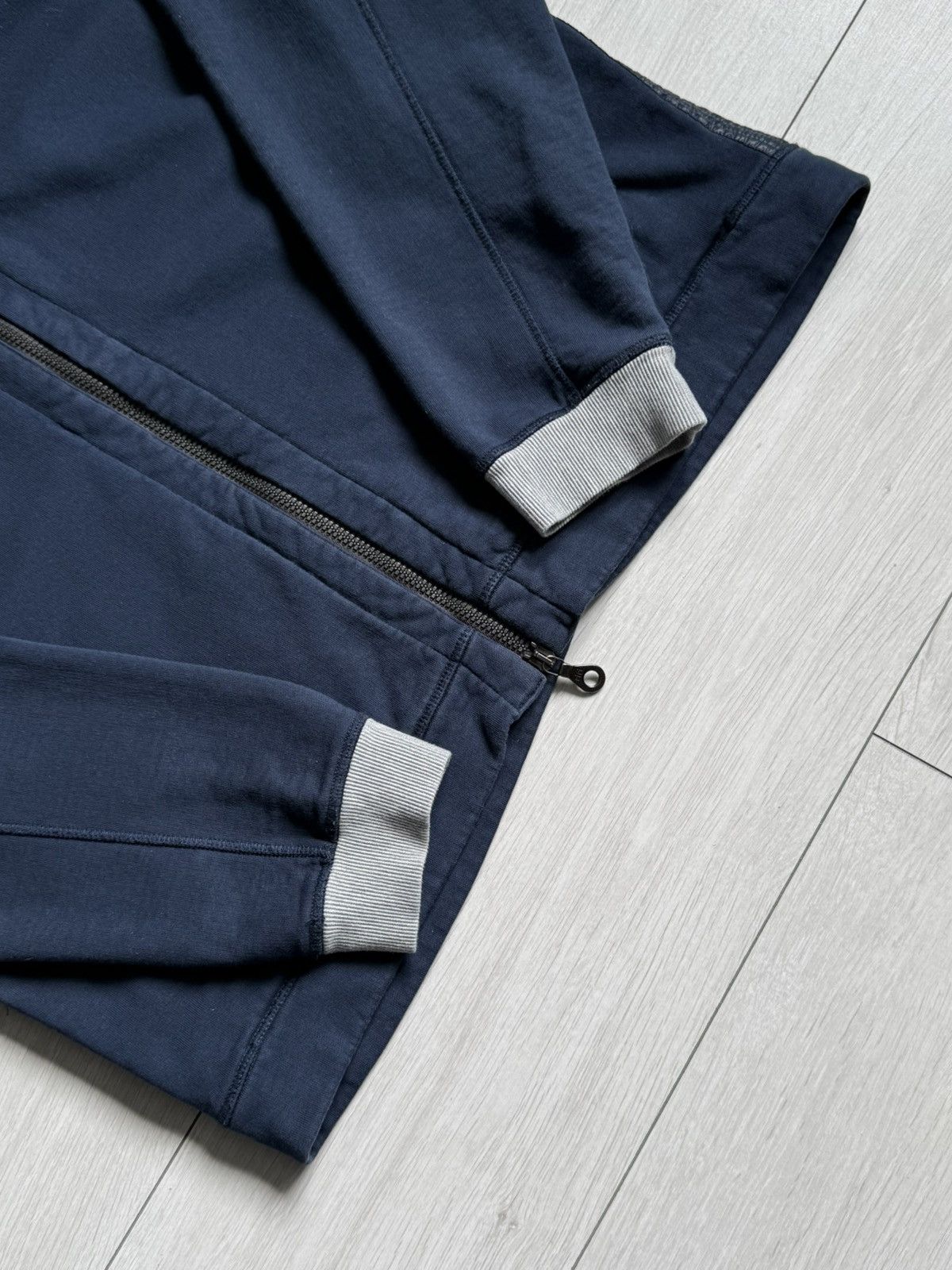 Frauenschuh Frauenschuh Vintage Navy Zip Hoodie Size US XL / EU 56 / 4 - 7 Thumbnail