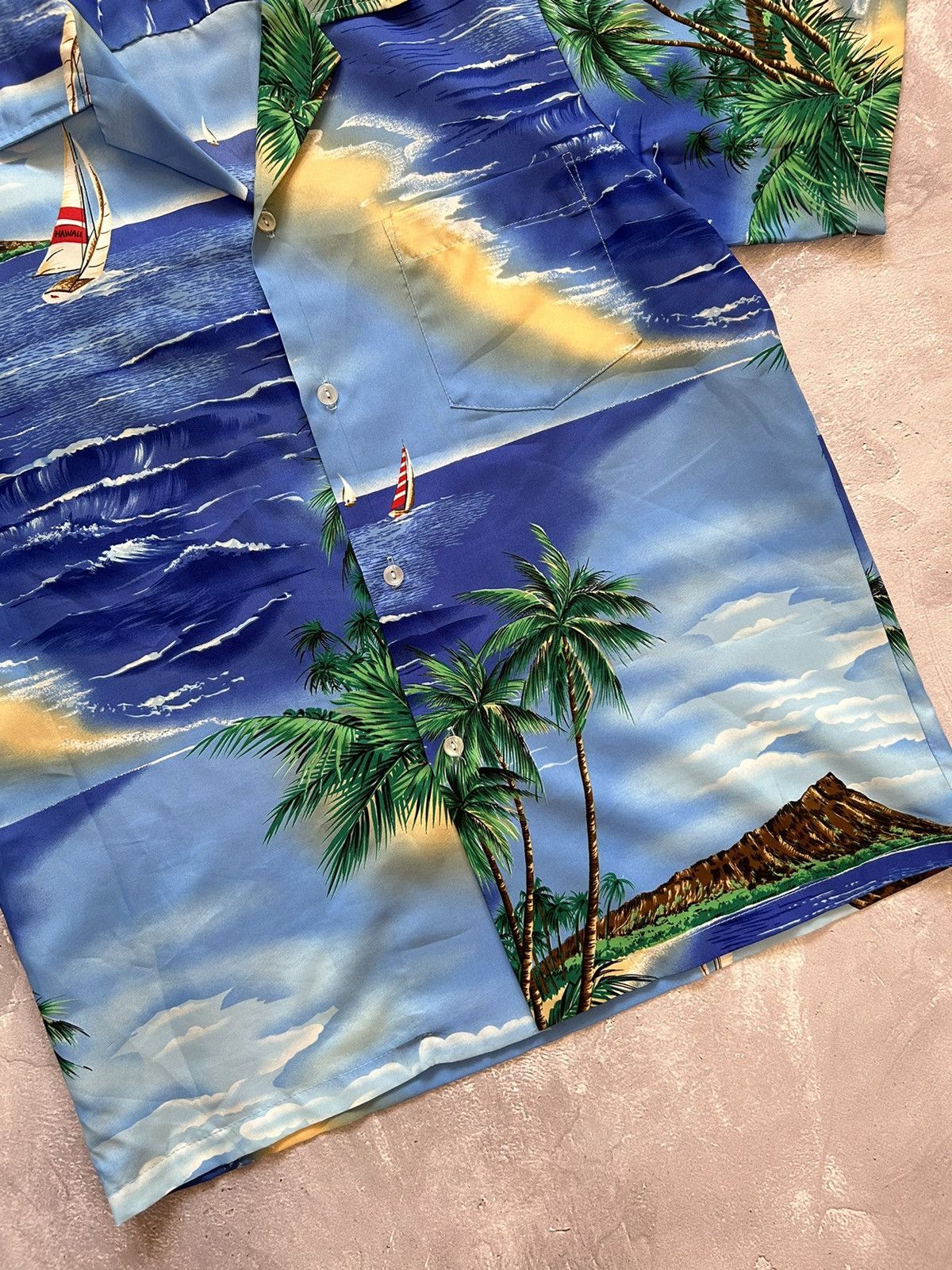 Vintage Vintage 90's Will Rich Honolulu Hawaiian Shirt Sz L Surf Size US L / EU 52-54 / 3 - 4 Thumbnail