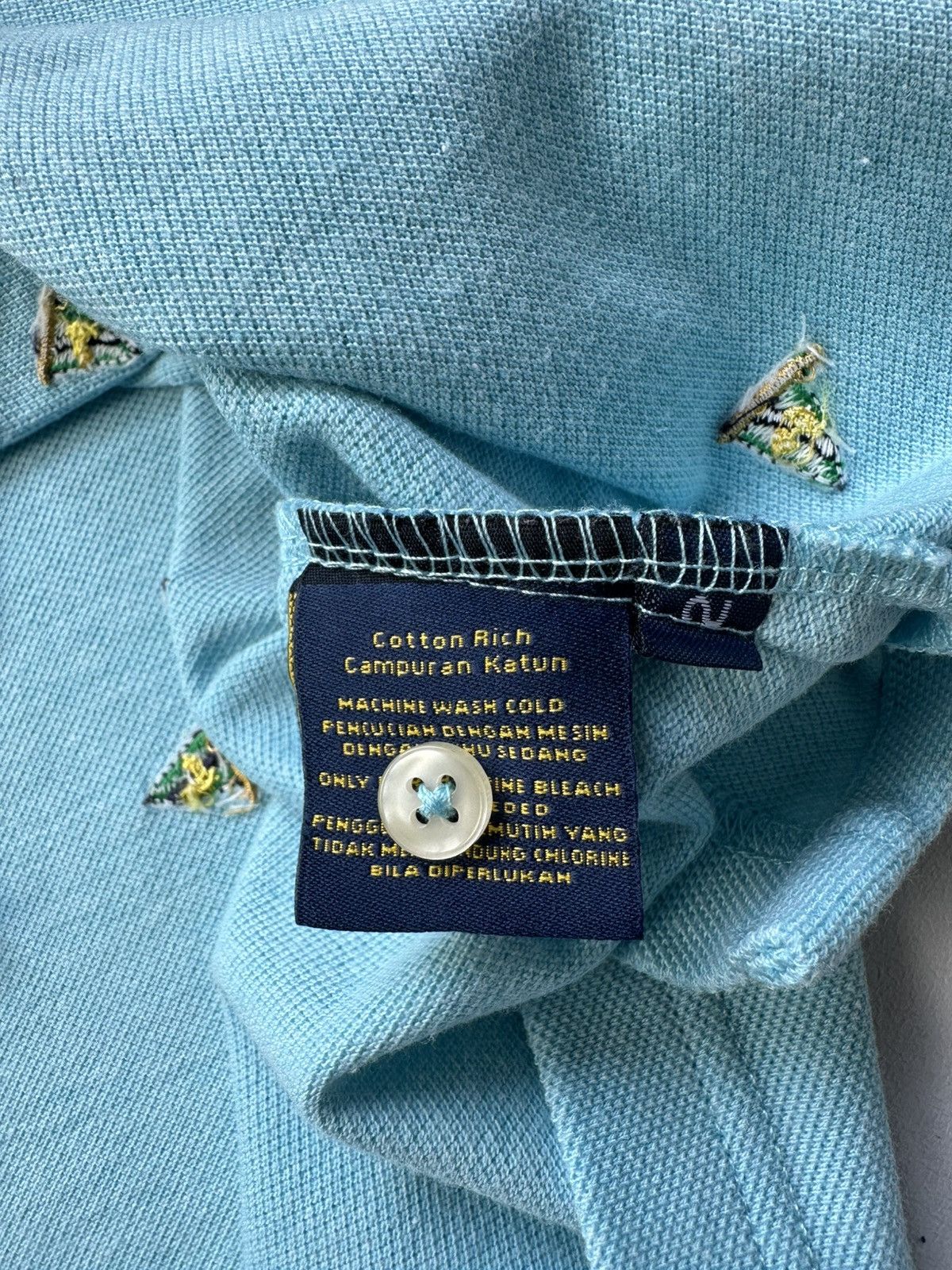 Polo Ralph Lauren Vintage Y2k Polo Ralph Lauren Polo Shirt Beach Sailing Size US L / EU 52-54 / 3 - 9 Thumbnail