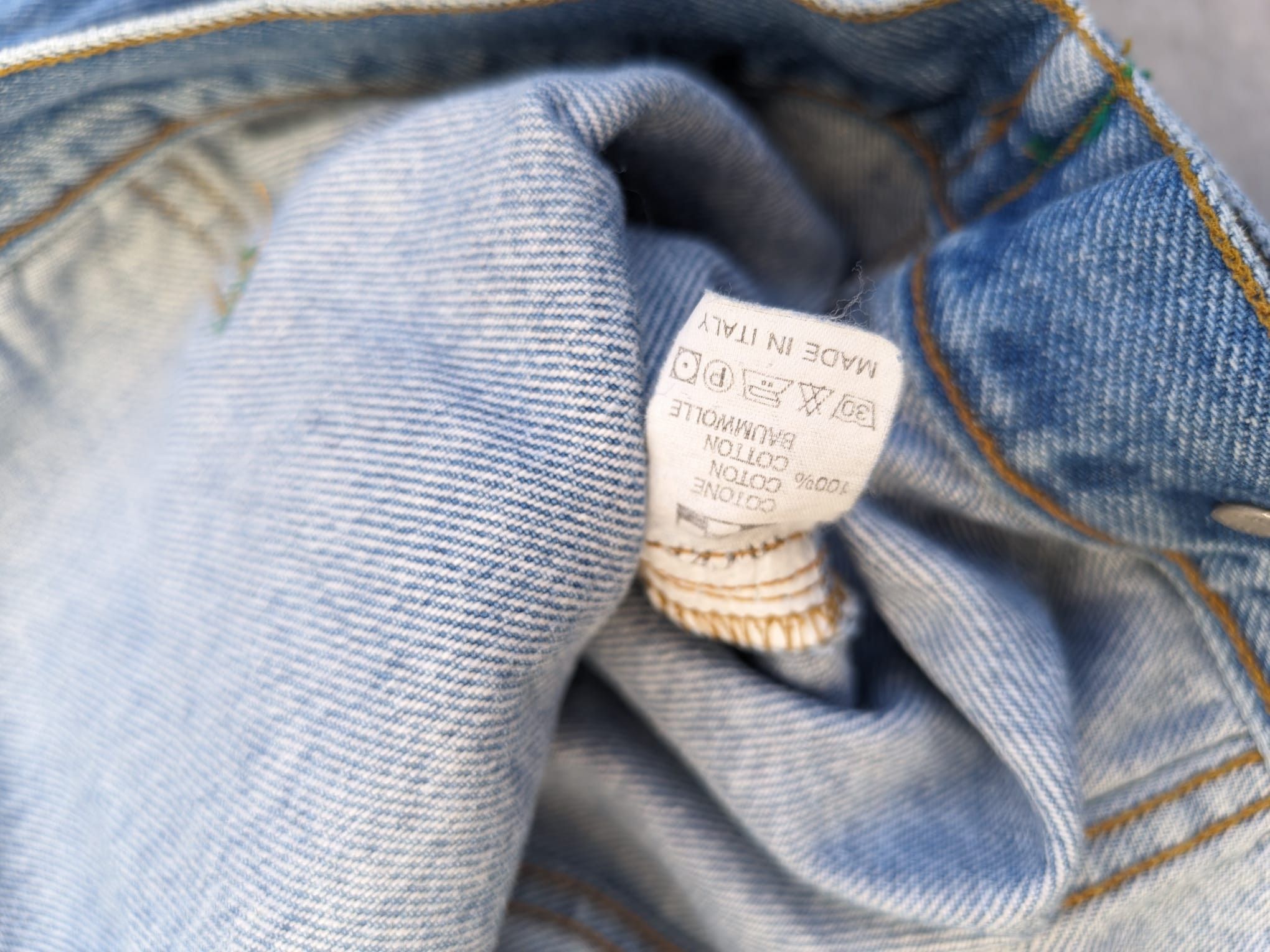 Vintage boxyfit vintage denim jean trucker jacket oversize Size US XL / EU 56 / 4 - 7 Thumbnail
