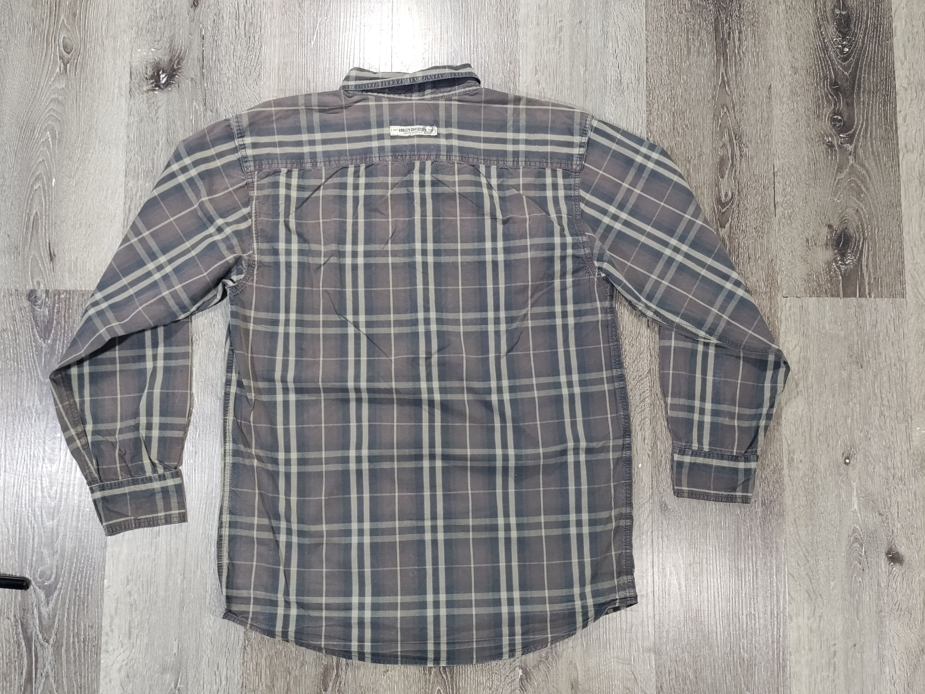 Harley Davidson × Vintage Harley Davidson Mens Shirt Size US M / EU 48-50 / 2 - 6 Thumbnail