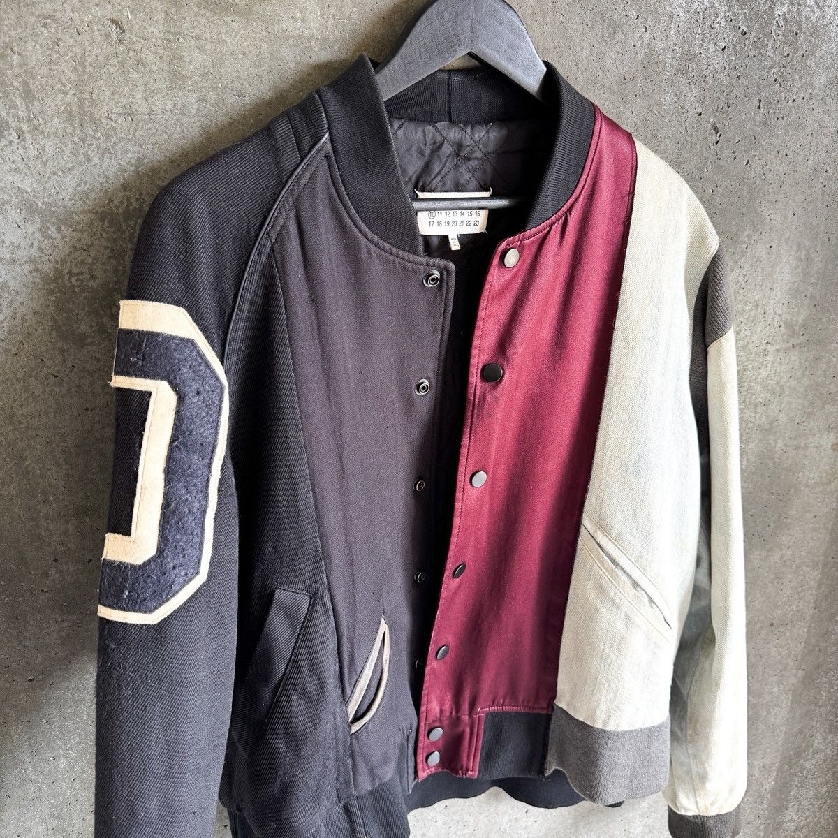 Maison Margiela Mason Margiela SS14 Hybrid Artisanal Runway Varsity Size US M / EU 48-50 / 2 - 2 Thumbnail