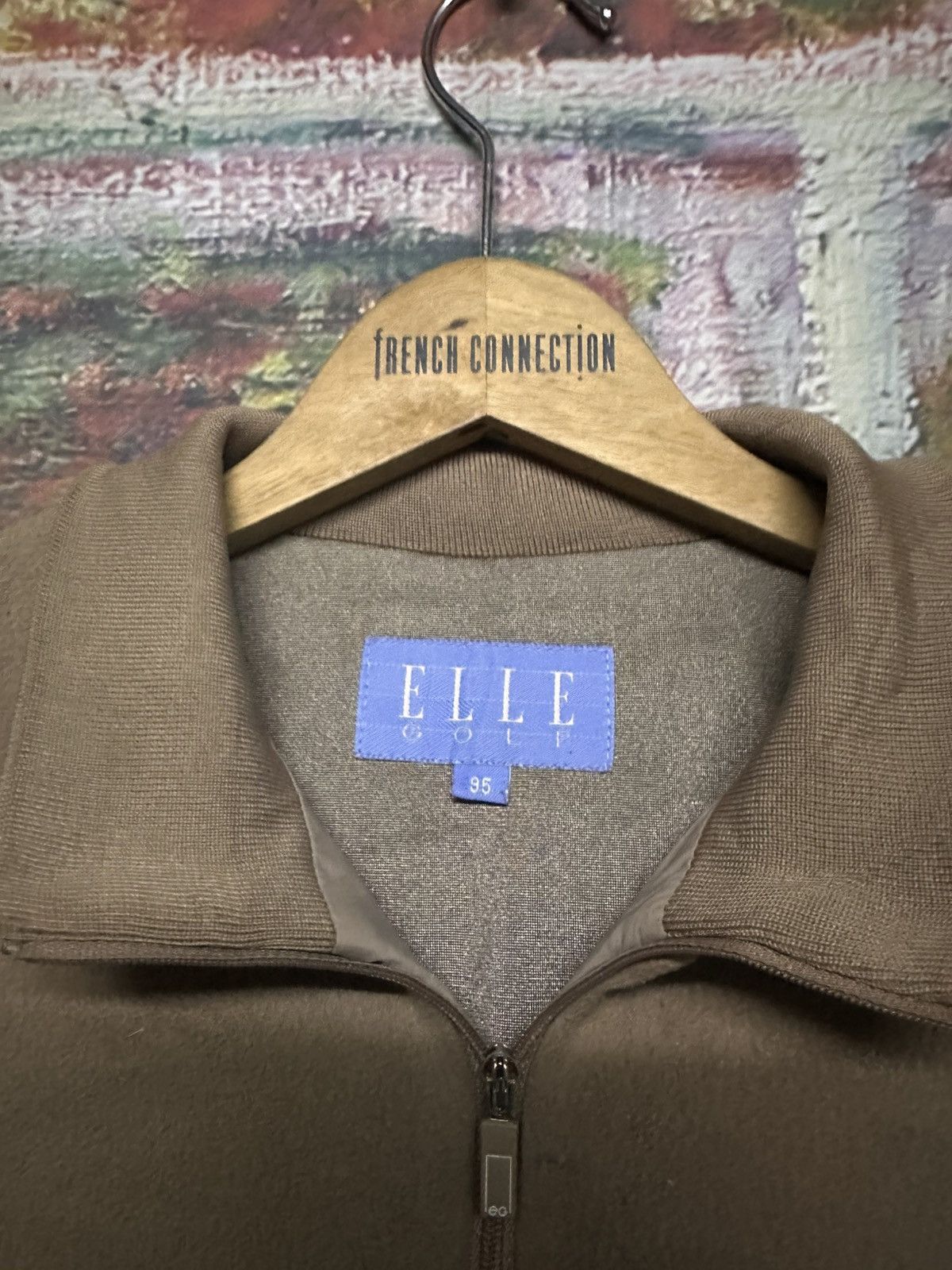 Japanese Brand ELLE GOLF half zip Size US M / EU 48-50 / 2 - 8 Thumbnail