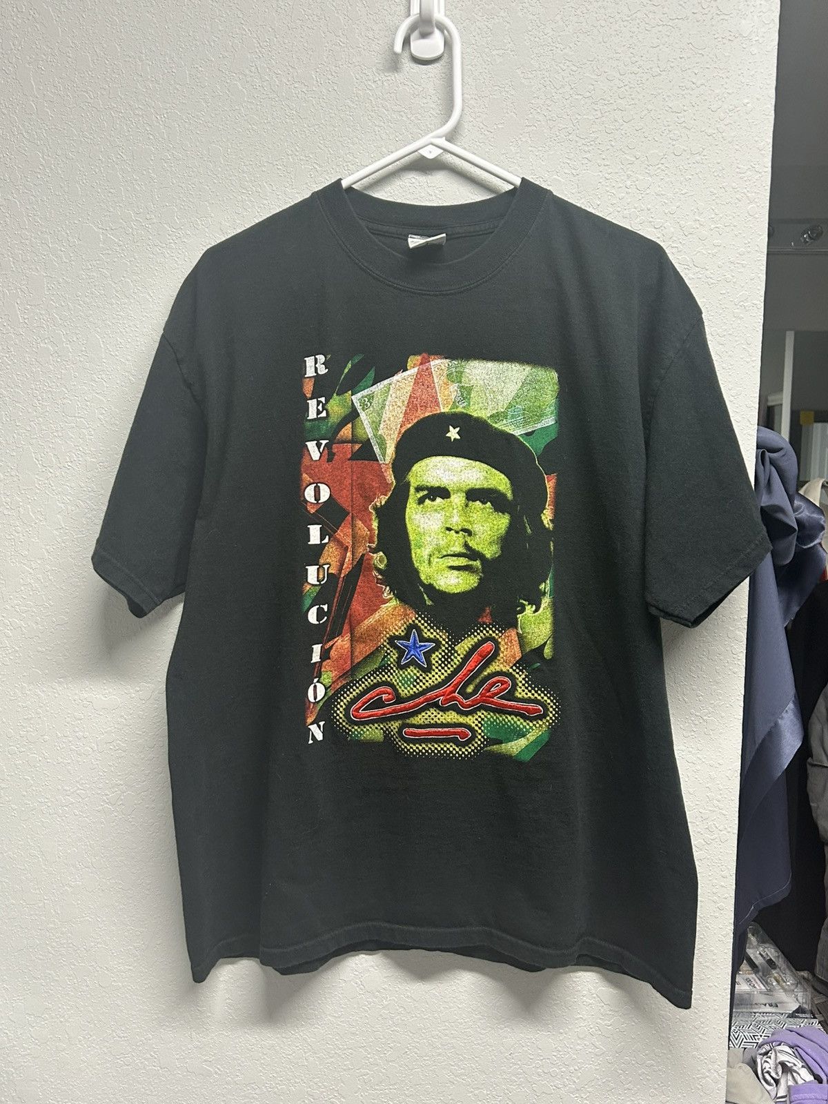 Vintage Vintage Y2K Che Guevara T Shirt Adult XL AOP Revolucion Size US XL / EU 56 / 4 - 1 Thumbnail