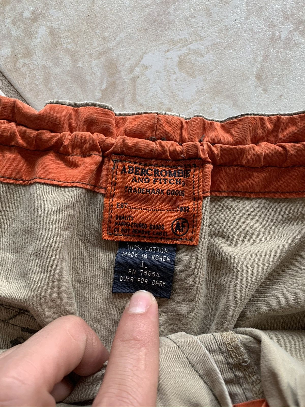 Abercrombie & Fitch Abercrombie and Fitch cargo pants Size US 32 / EU 48 - 4 Thumbnail