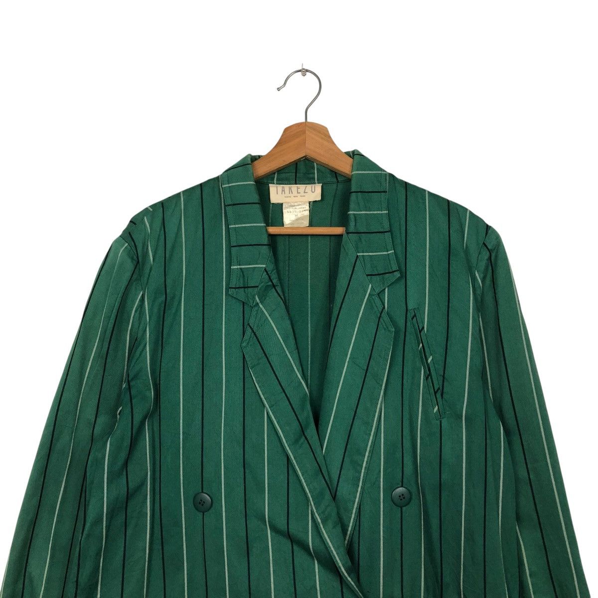 Issey Miyake 🔥VINTAGE CHORE WORKER JACKET HICKORY TAKEZO TOKYO NEW YORK Size US M / EU 48-50 / 2 - 5 Thumbnail