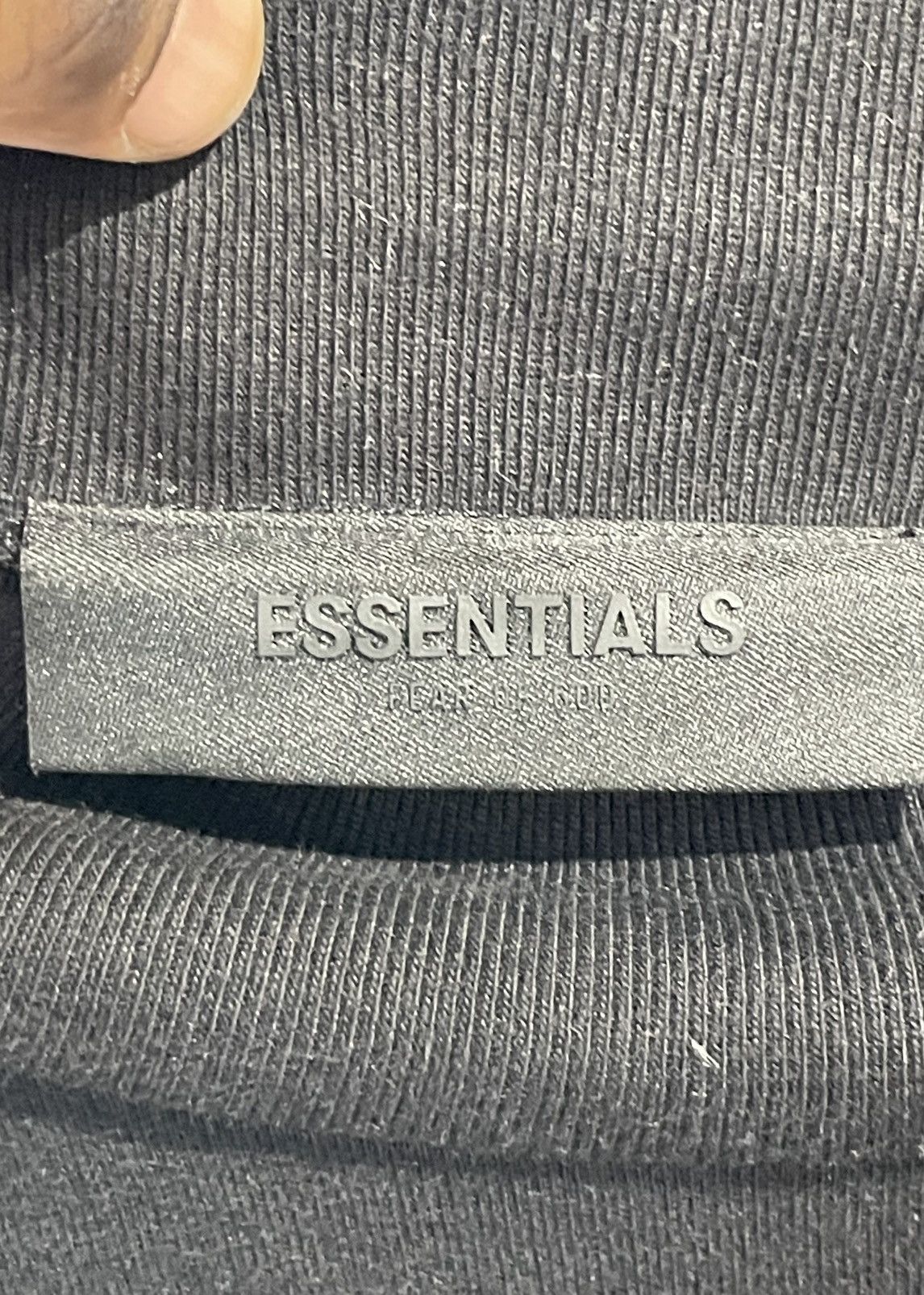 Essentials × Fear of God Fear of God Essentials Heavy Jersey Longsleeve Tee Size US L / EU 52-54 / 3 - 4 Thumbnail