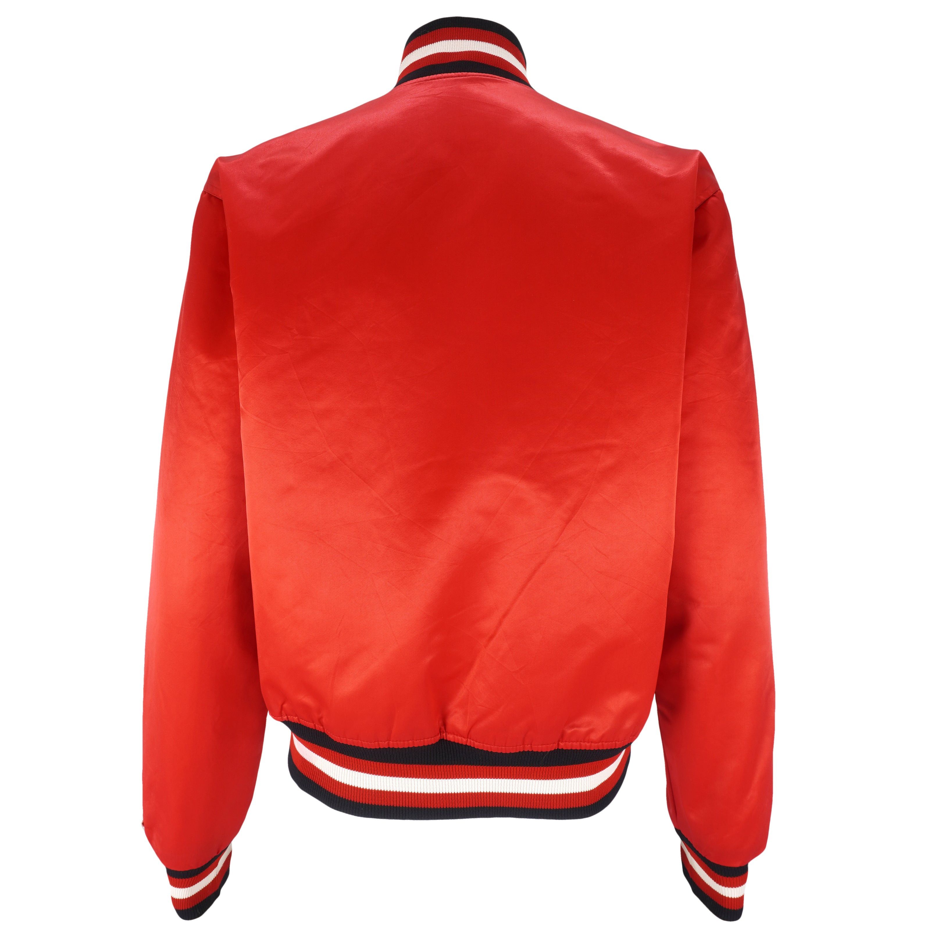 Starter NHL - Chicago Blackhawks Satin Jacket 1980s Size US L / EU 52-54 / 3 - 2 Thumbnail