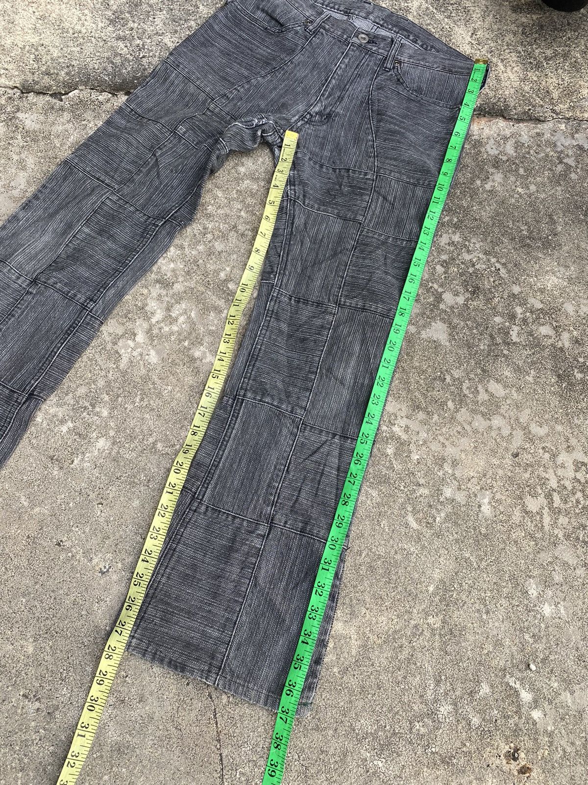 Japanese Brand Vintage Japanese Brands Rupert Patchwork Flare Pants Size US 31 - 12 Thumbnail