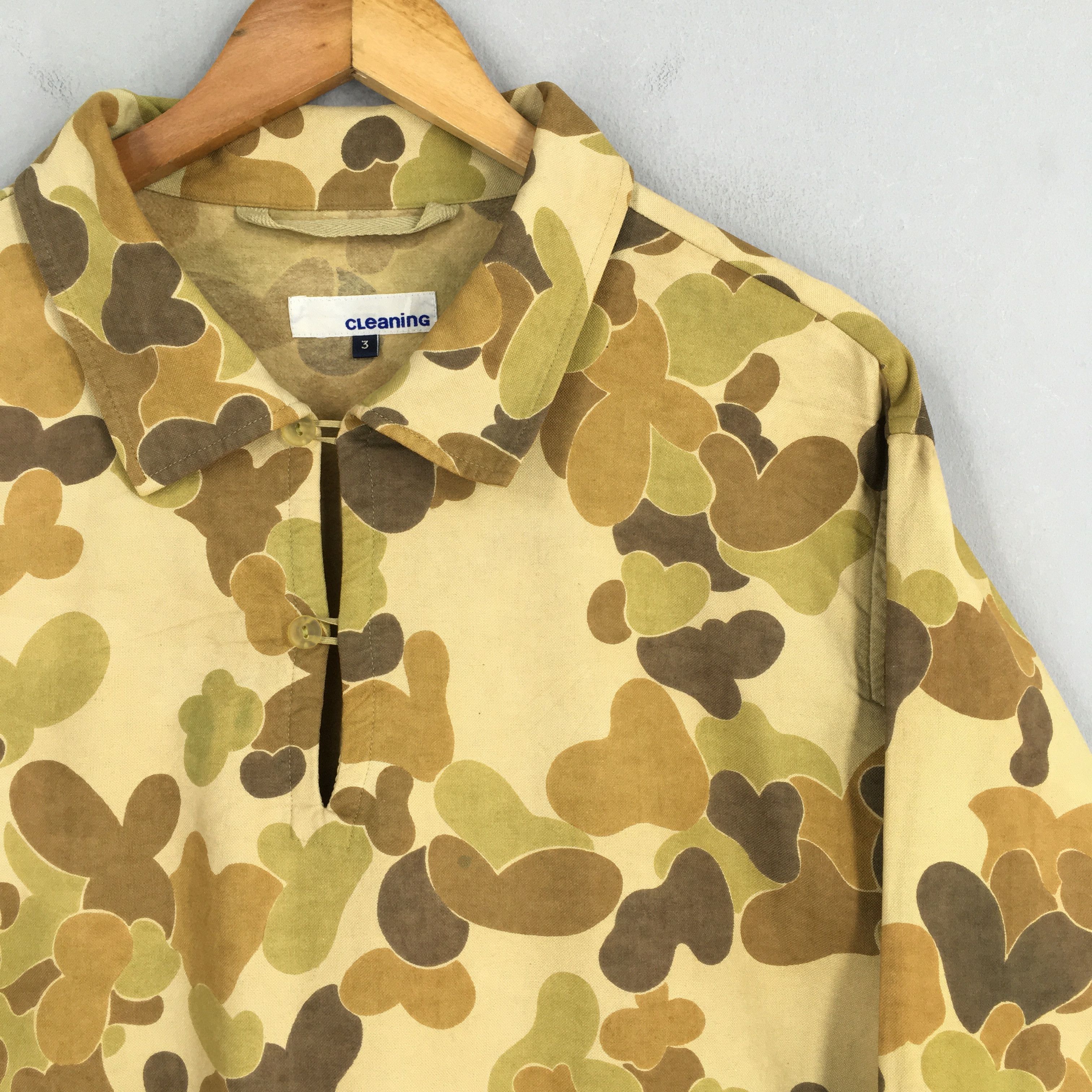 Vintage Vintage Camouflage Duck Hunter Brown Pullover Shirt L Size US L / EU 52-54 / 3 - 2 Thumbnail