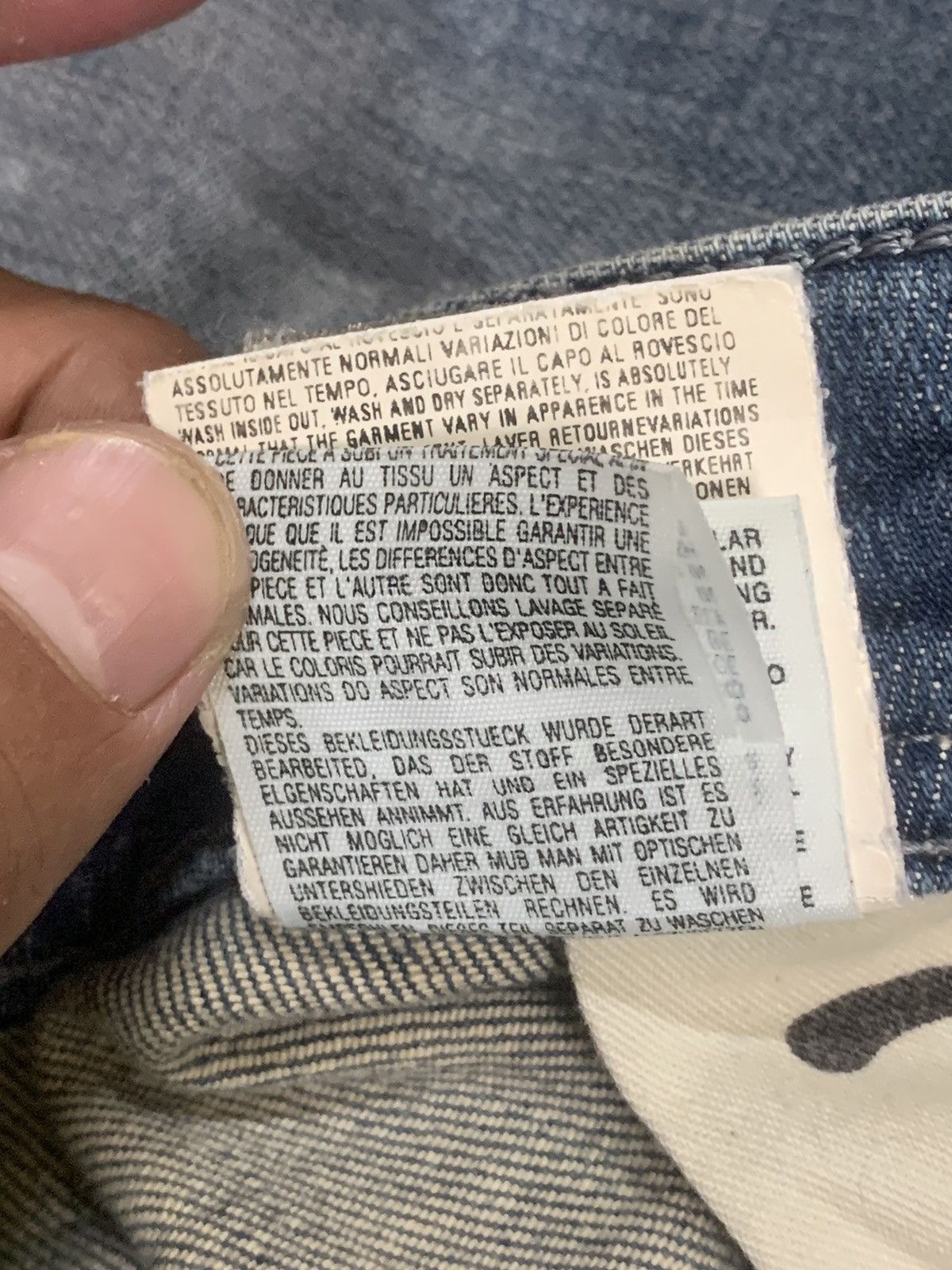 Diesel × Diesel Black Gold 🔥Rare🔥 Diesel ButtonFly Grey Mud Wash Jeans Size US 31 - 20 Thumbnail