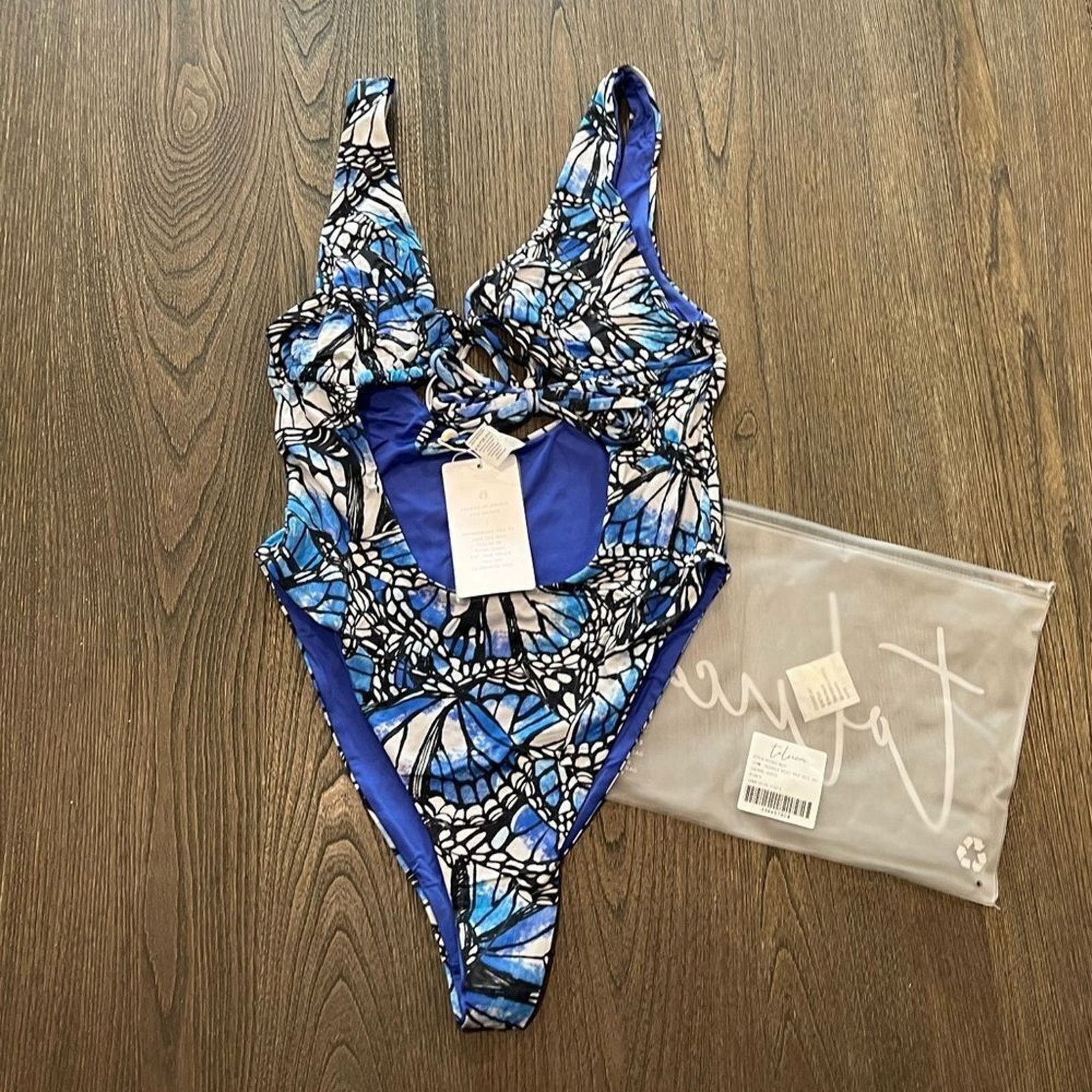 Vintage NWT Toluca Nicola Midi One Piece Swimsuit Adonis Size S Size ONE SIZE - 1 Thumbnail