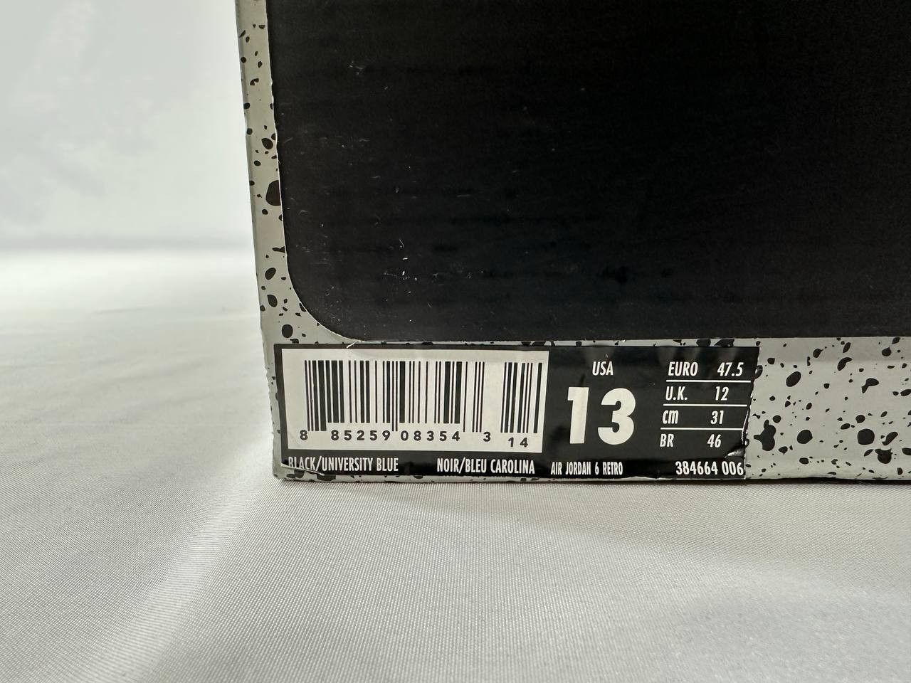 Nike Air Jordan 6 Retro 'UNC' 2017 384664-006