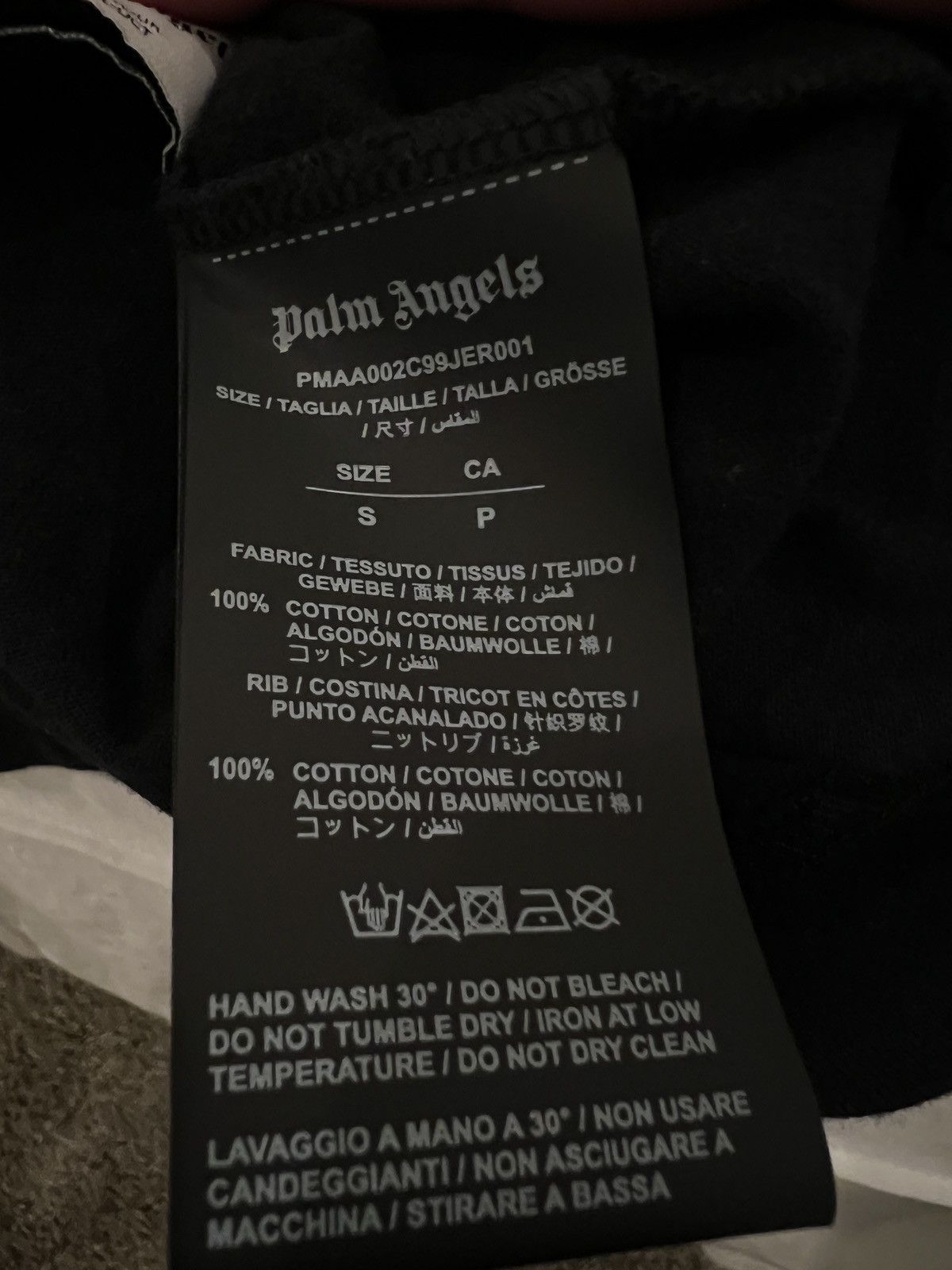 Palm Angels Palm Angels oversized men’s T-shirt Size US S / EU 44-46 / 1 - 6 Thumbnail