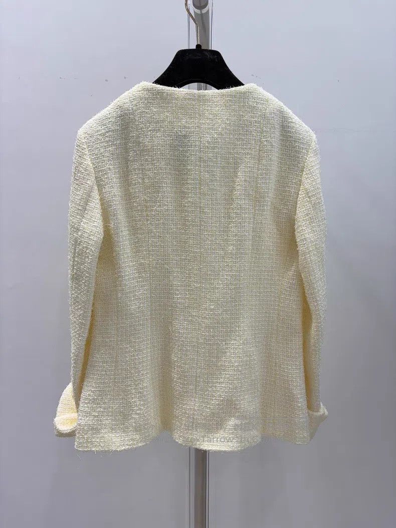 Chanel Chanel Spring and summer goose yellow light yellow diamond Size XXS / US 00 / IT 34 - 2 Thumbnail