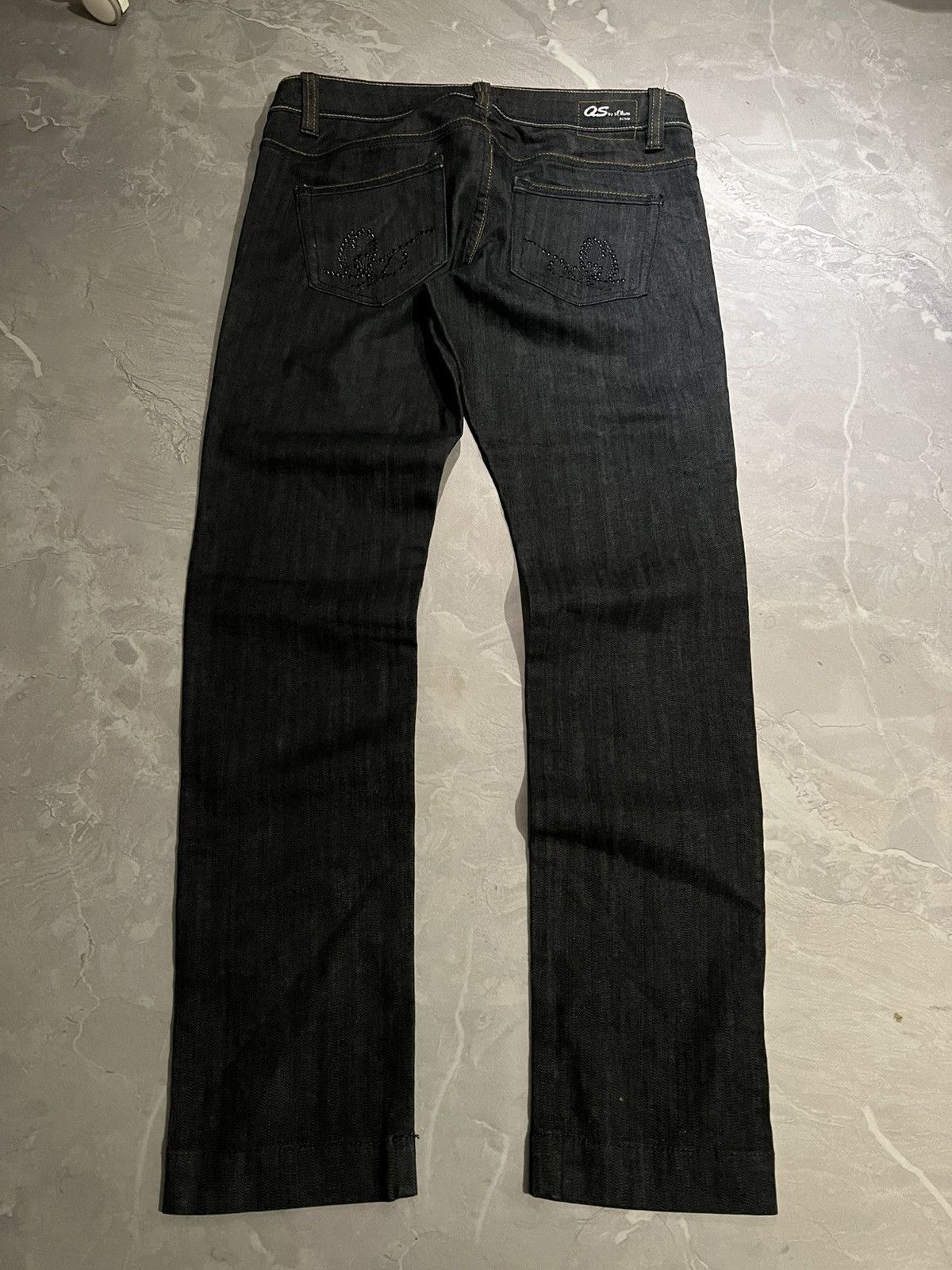 Vintage Vintage Glitter Japanese Dark-Wear Jeans / Archive Y2K Swag Size US 32 / EU 48 - 1 Thumbnail