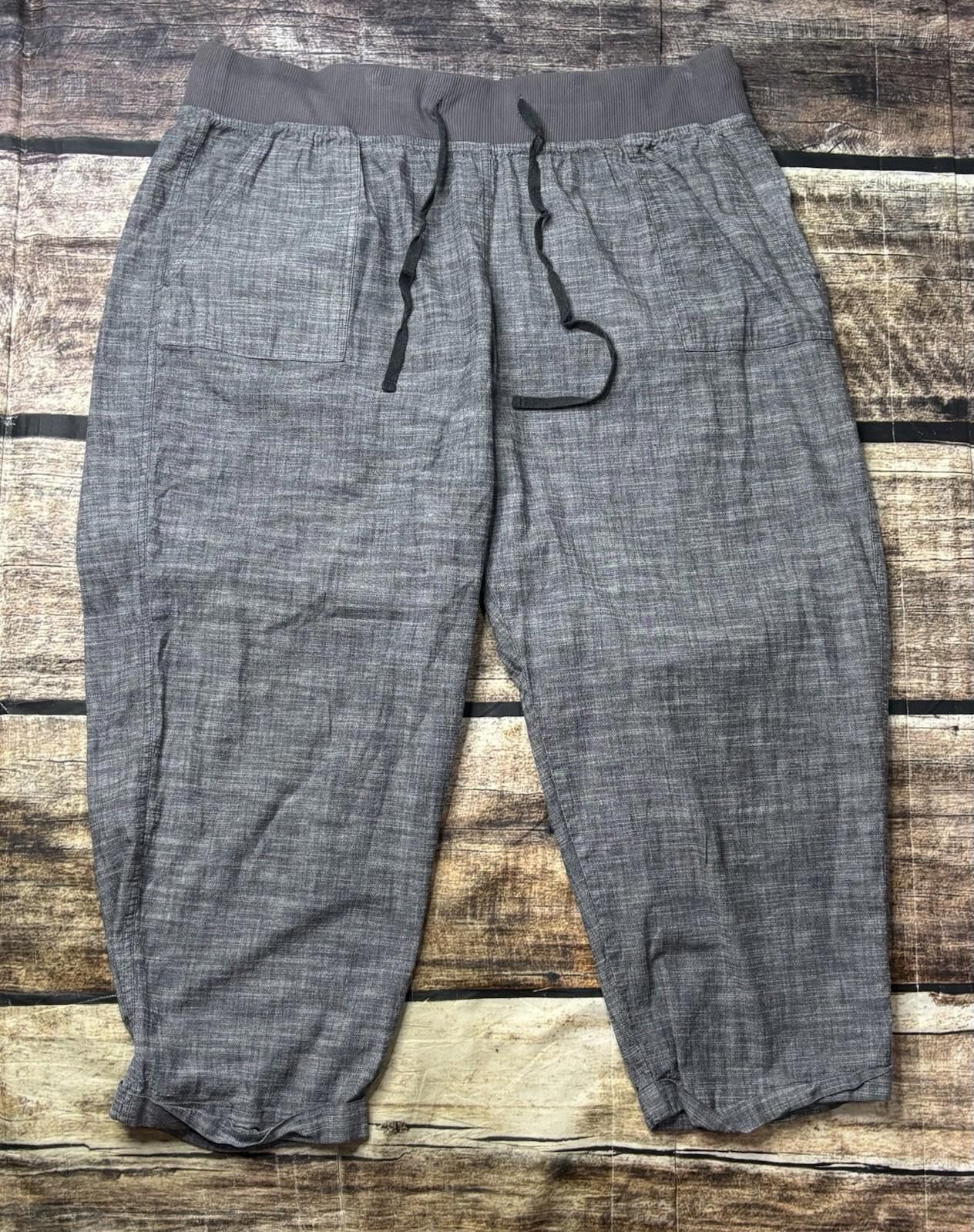 Other Allen Allen Pants Womens 2XL 36x24 Cotton Stretch Drawstring Size 42" / US 20 - 1 Thumbnail