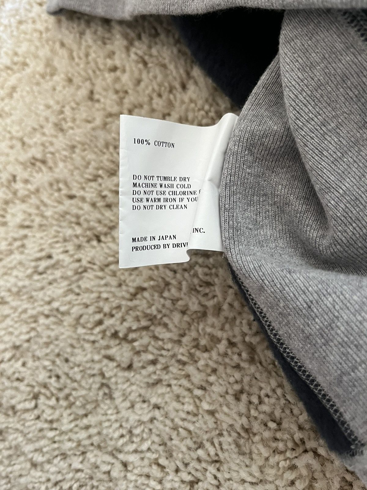 *A VONTADE A Vontade 2 Tone Crewnecn Sweatshirt Navy Grey Size US M / EU 48-50 / 2 - 6 Thumbnail