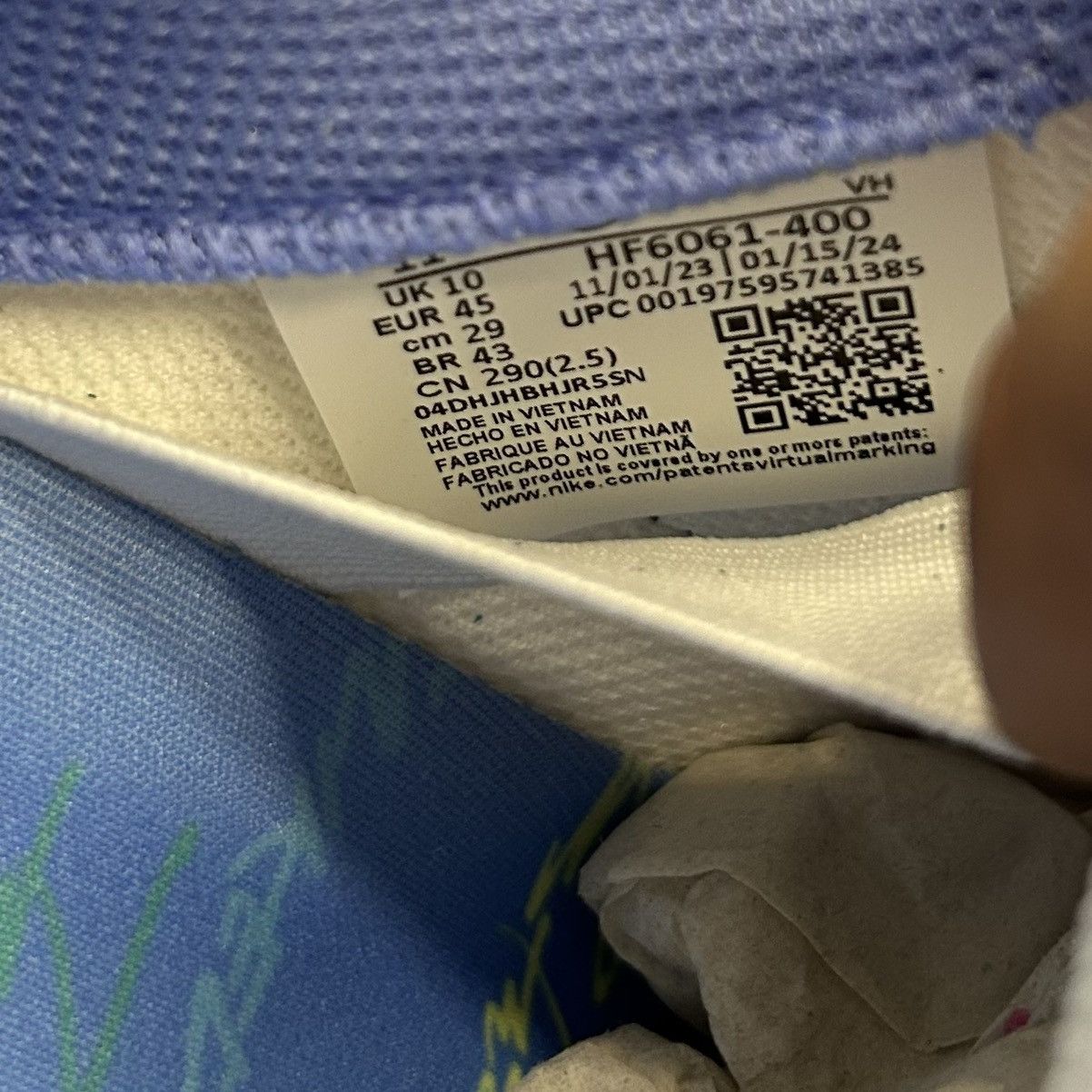 Futura × Nike Nike SB Dunk Low Futura Laboratories Size 11 Aqua NEW Size US 11 / EU 44 - 6 Thumbnail