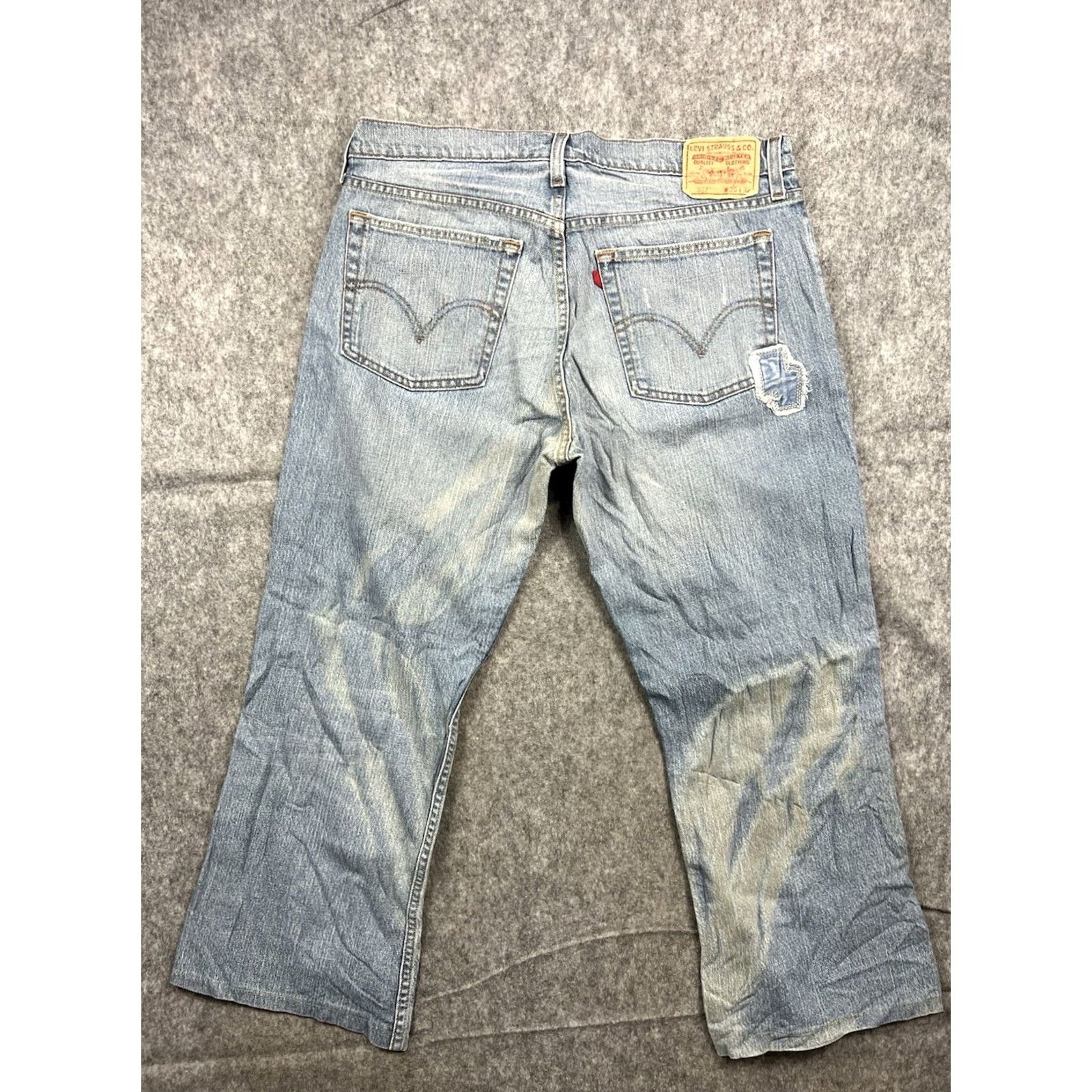 Levi's VTG Levi's 527 Jeans Men's Regular Bootcut Denim Blue 32x26 36x32 Inseam 26 Zipper Button 5-Pocket Patched Crop Logo Size US 5 / EU 37 - 4 Thumbnail