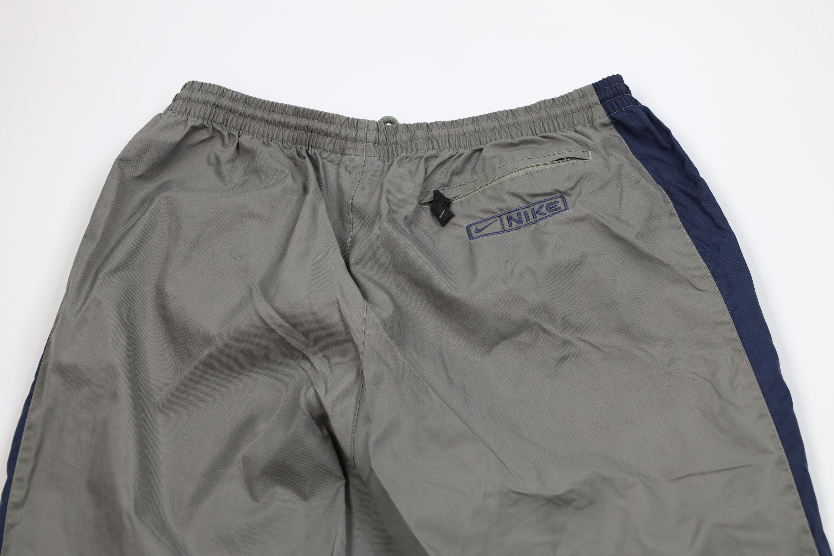 Nike Vintage Y2K Nike Mini Swoosh Wide Leg Windbreaker Pants Size US 38 / EU 54 - 12 Thumbnail