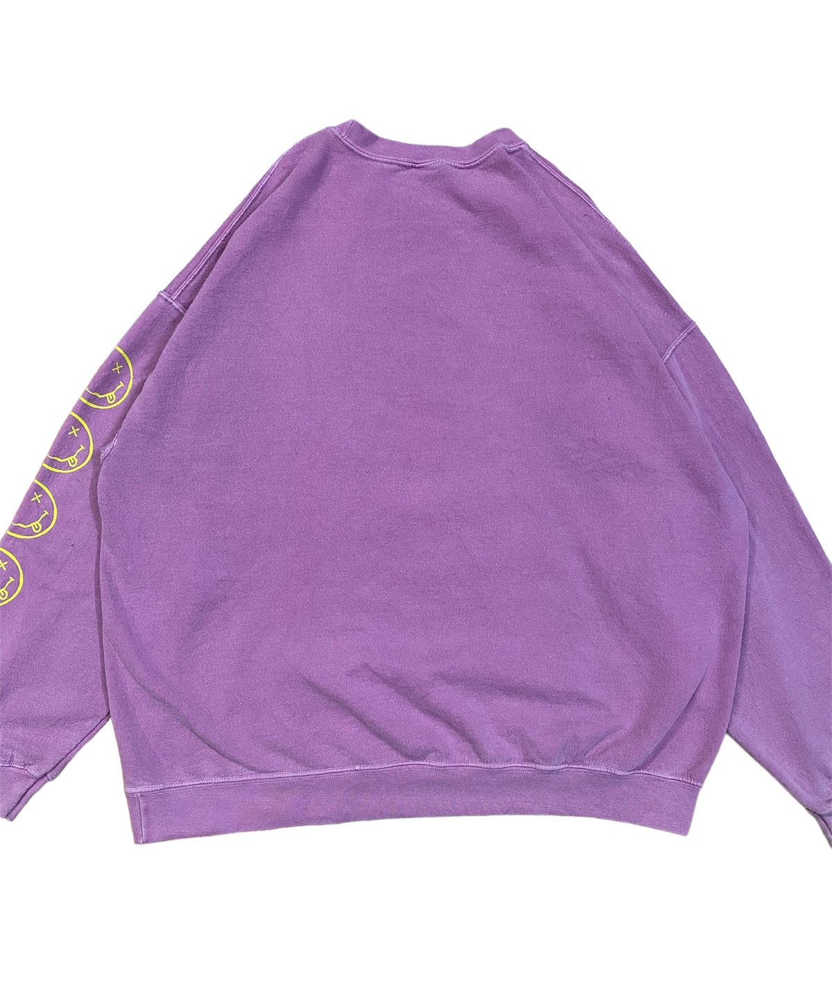 Band Tees Rare Color ❗️Y2K Nirvana Big Smile Print Sweatshirt Size US XL / EU 56 / 4 - 4 Thumbnail