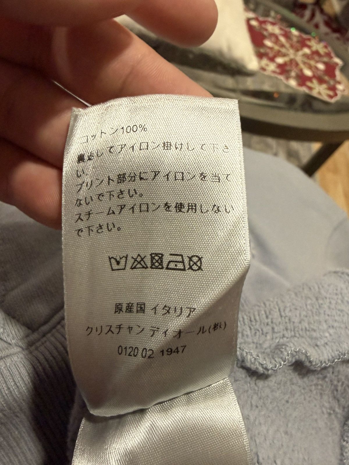 Daniel Arsham × Dior DIOR SS20 Daniel Arsham 2020 Eroded Logo Cotton Hoodie Size US S / EU 44-46 / 1 - 5 Thumbnail