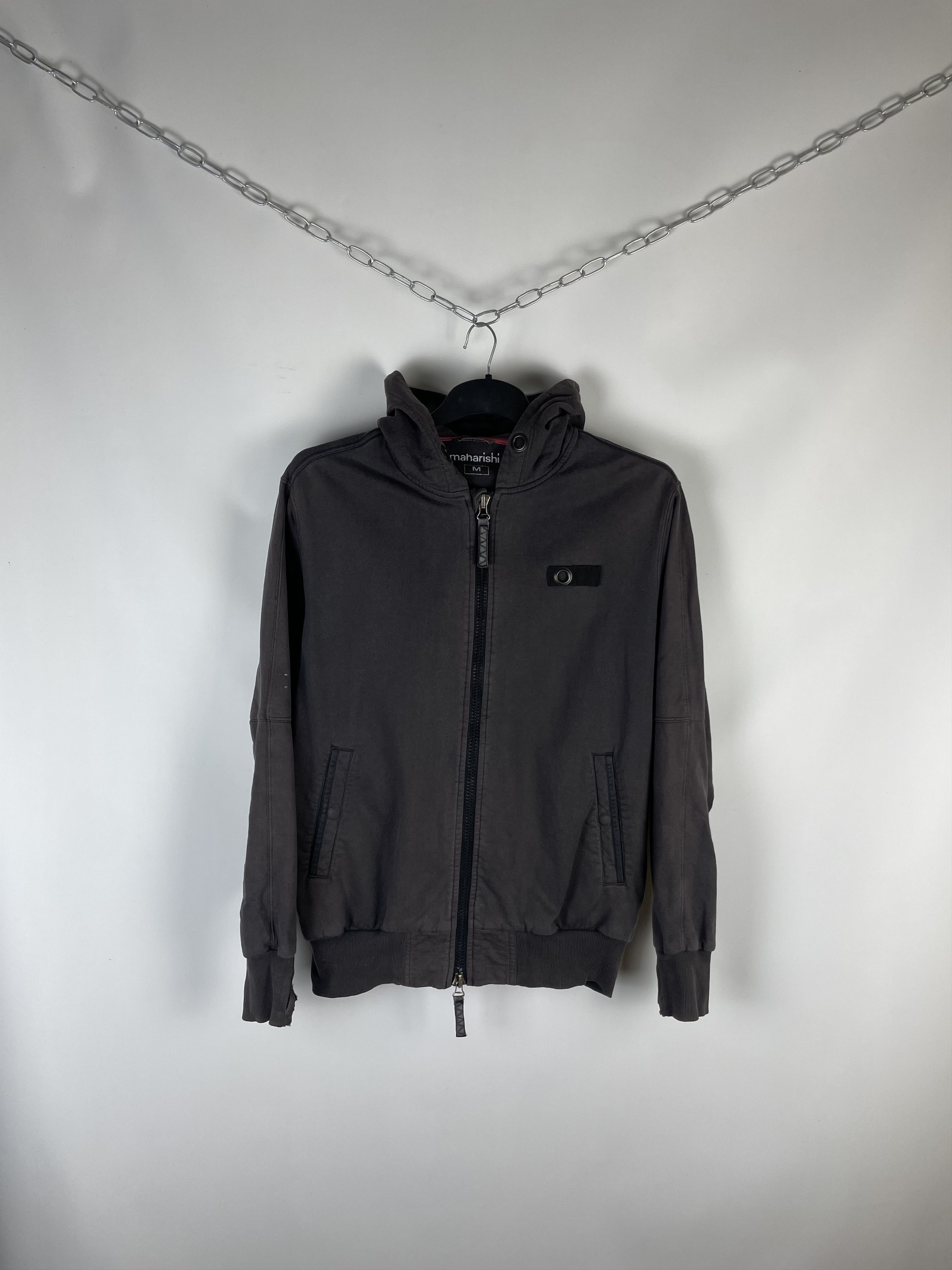 Japanese Brand Maharishi zip hoodie vintage avant Garde Size US M / EU 48-50 / 2 - 1 Thumbnail