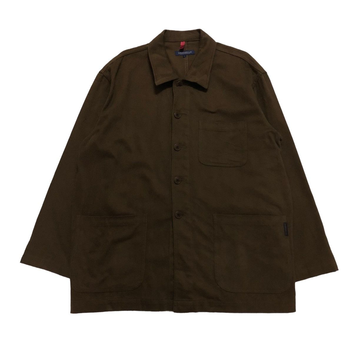 Japanese Brand × Vintage 🔥VINTAGE CHORE WORK JACKET CROCODILE POCKET ISSEY MIYAKE Size US L / EU 52-54 / 3 - 1 Thumbnail