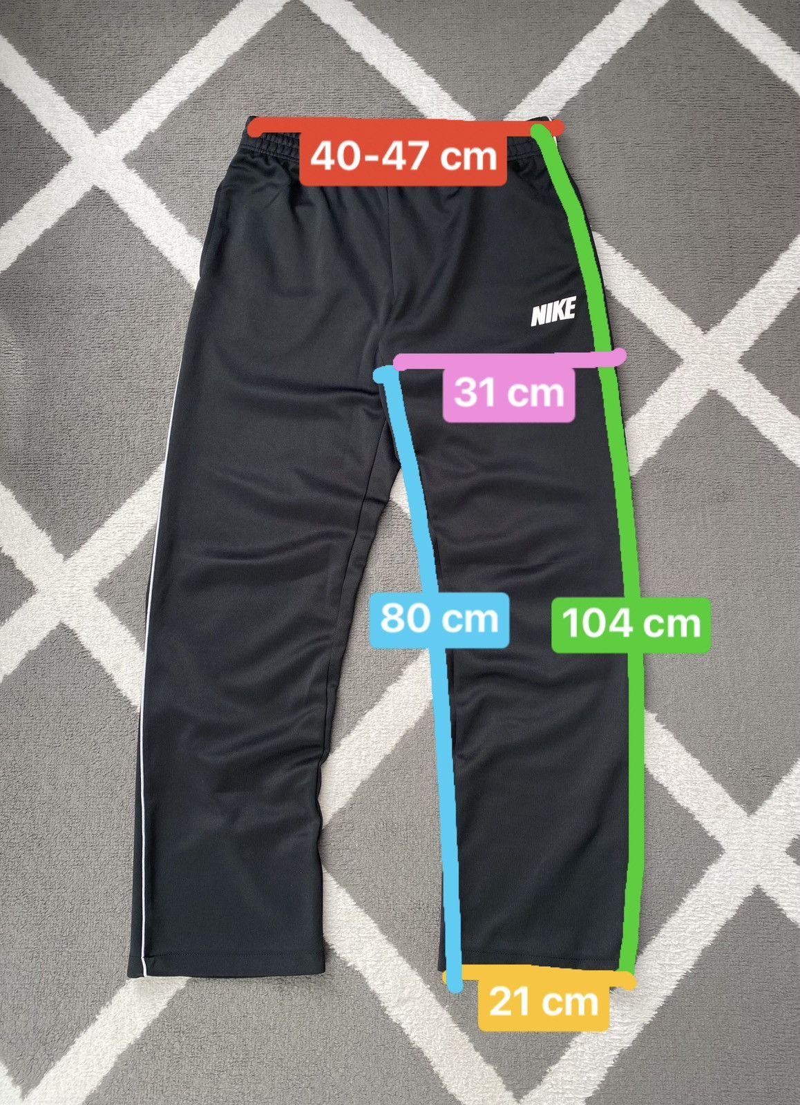 Nike Nike Swoosh Loose Fit Straight Leg Sweatpants Size US 32 / EU 48 - 15 Thumbnail