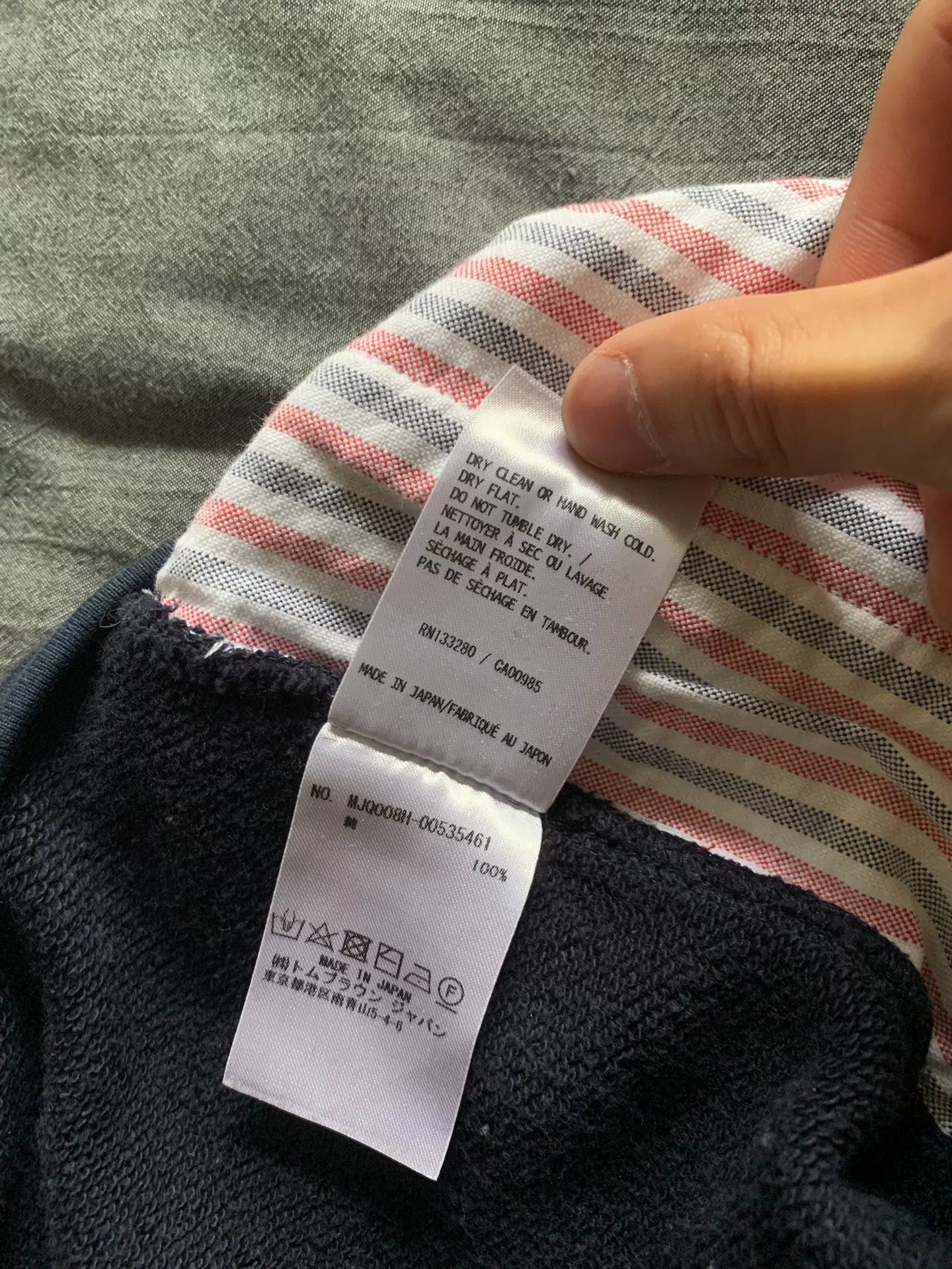 Thom Browne Thom Browne TB 4-Stripe Track Pants Size US 30 / EU 46 - 6 Thumbnail
