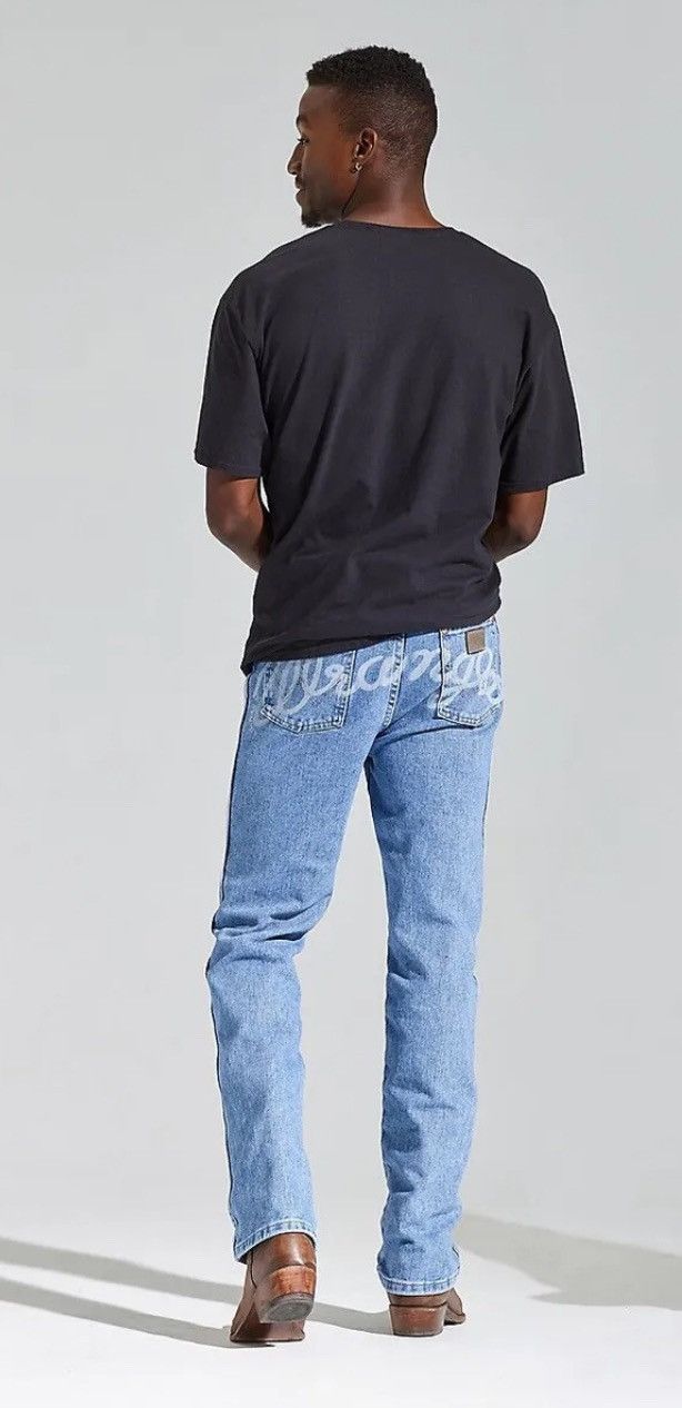 Urban Outfitters 2019 Wrangler x Lil Nas x UO Original Denim Pants Size US 30 / EU 46 - 10 Thumbnail