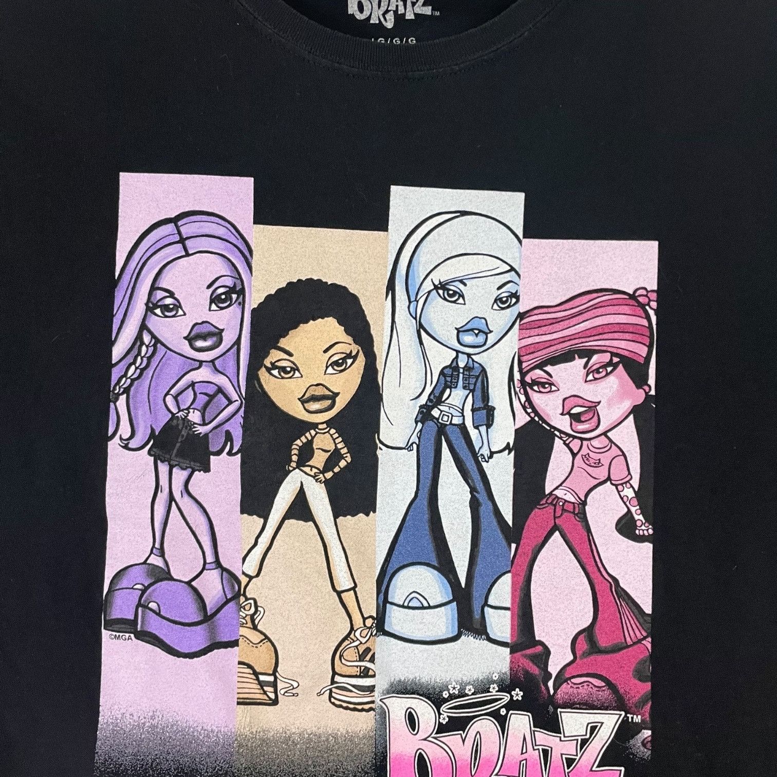 Other Bratz Black Graphic Short Sleeve Y2K Tee Size L / US 10 / IT 46 - 2 Thumbnail
