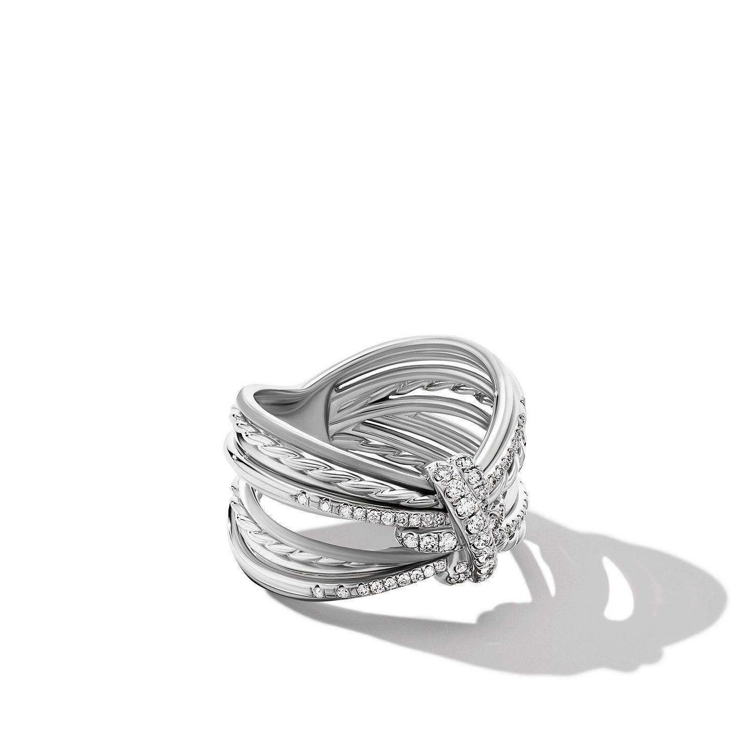 David Yurman o1w1db10526 R17187D Size:8/Angelika Ring in Silver Size ONE SIZE - 1 Thumbnail