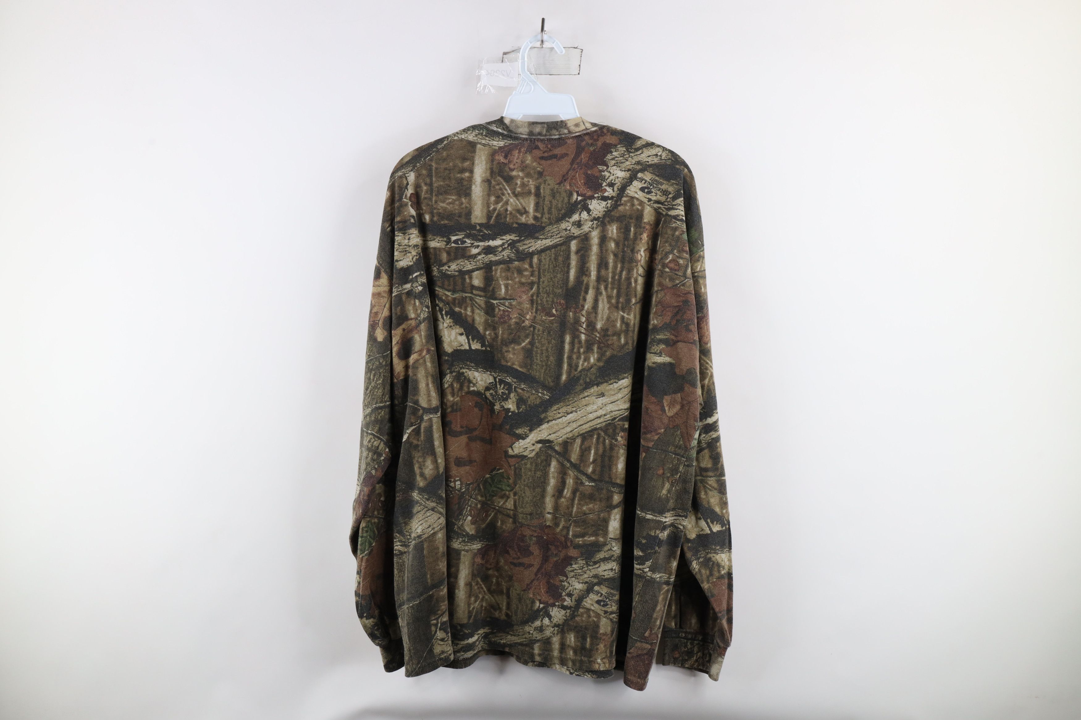 Mossy Oaks × Vintage Vintage Mossy Oak Camouflage Long Sleeve T-Shirt Cotton Size US XL / EU 56 / 4 - 7 Thumbnail