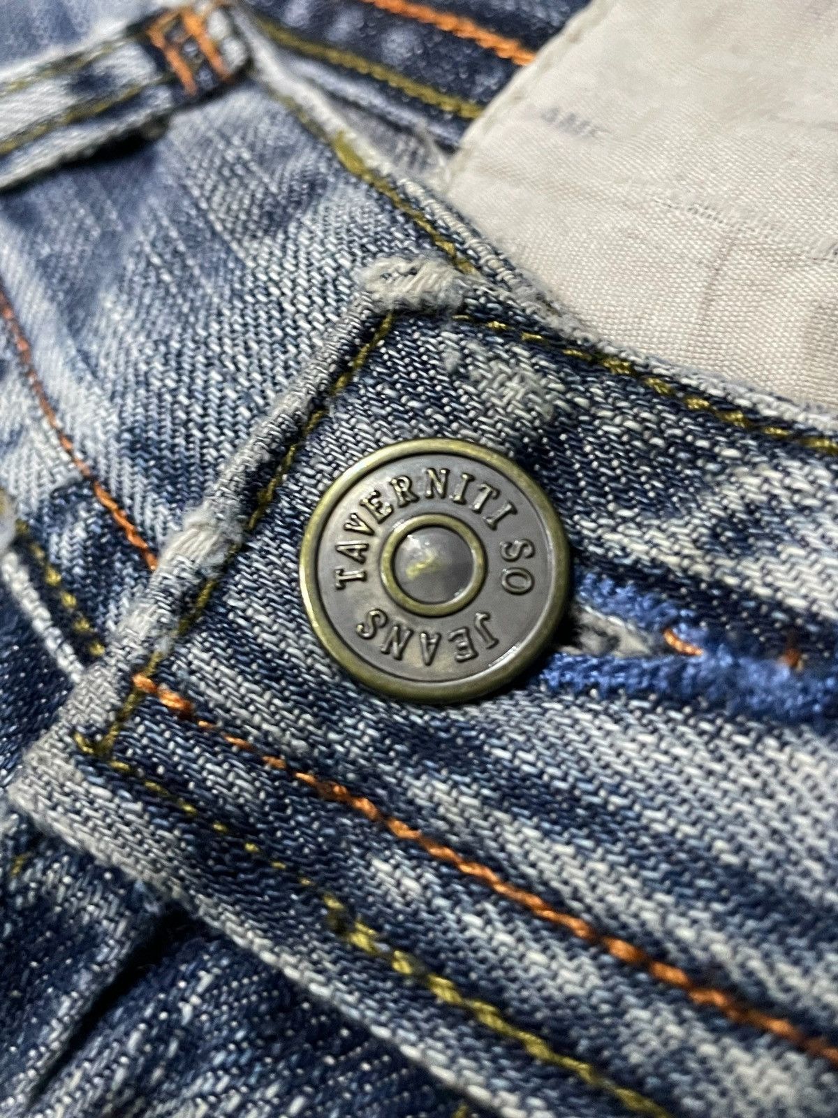 Hysteric Glamour Taverniti 🪝 Hooks Embellished Patched Baggy Loose Jeans Size US 31 - 12 Thumbnail
