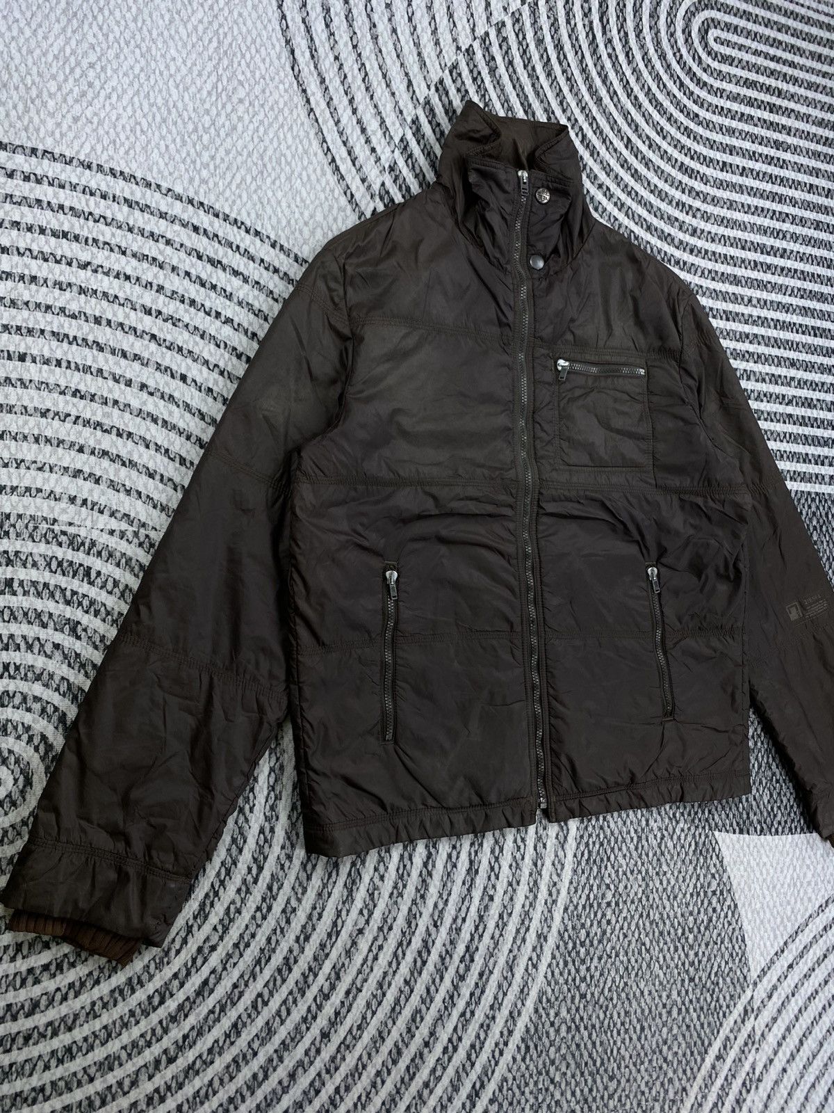 Diesel Vintage Diesel Casual Dark Brown Zipper Jacket Size US M / EU 48-50 / 2 - 4 Thumbnail