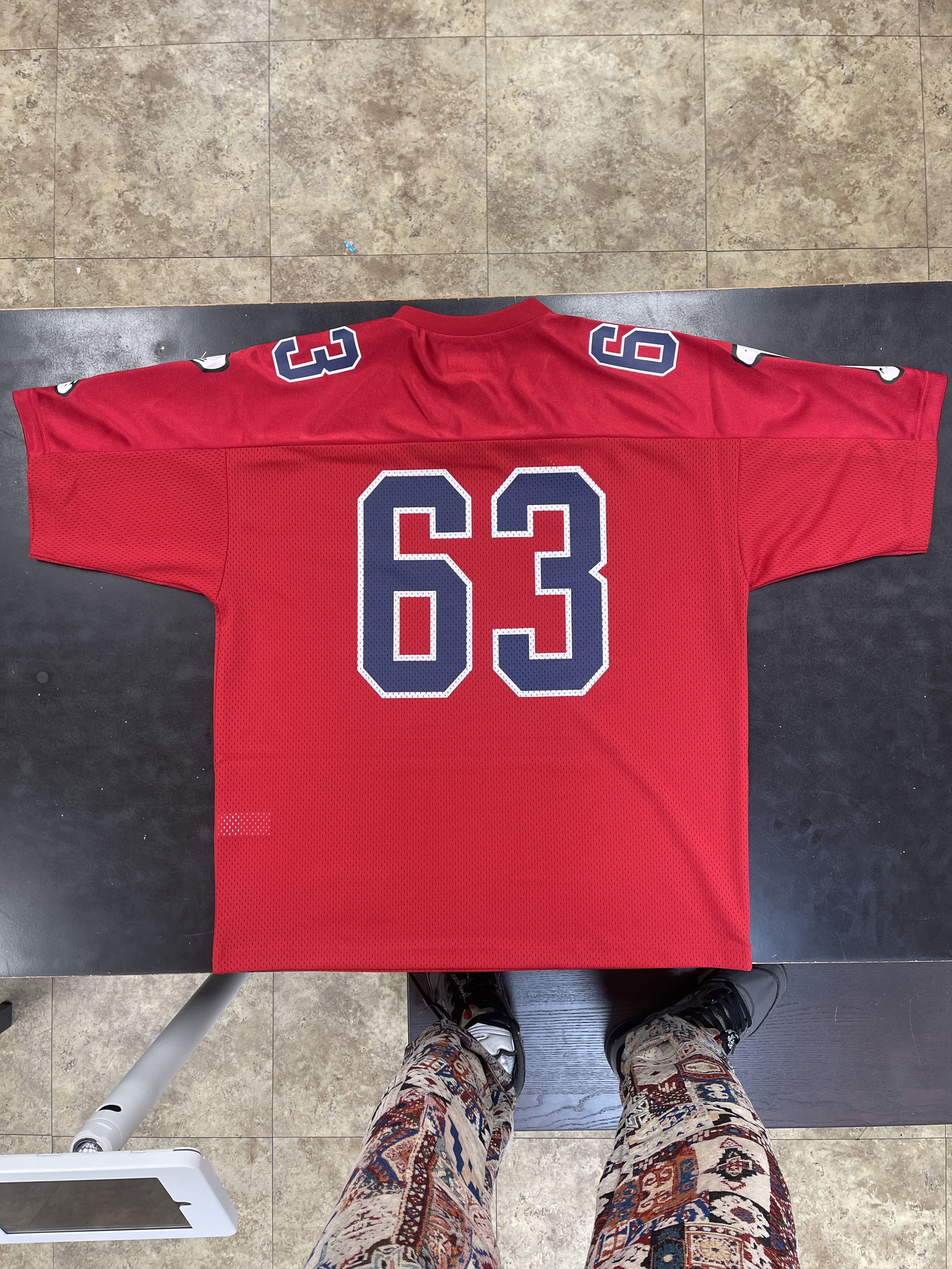 Supreme Supreme Bones Football Jersey FW25 Red Size US M / EU 48-50 / 2 - 3 Thumbnail