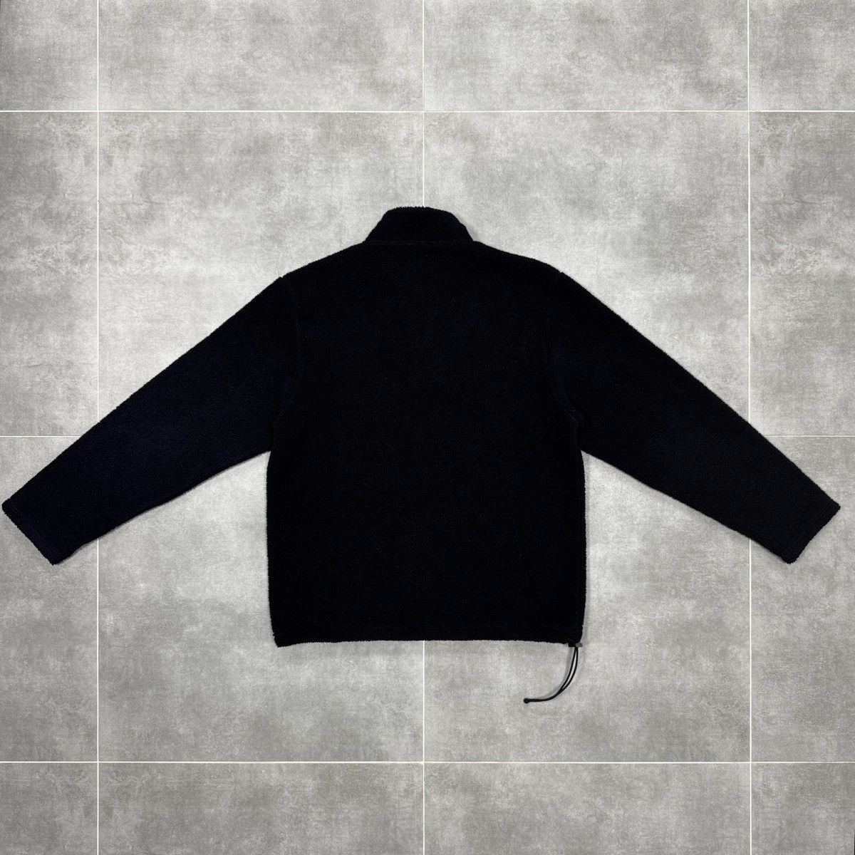 Yves Saint Laurent Rare Yves Saint Laurent YSL 1/3 Zip Fleece Jacket Navy Blue Size US XL / EU 56 / 4 - 14 Thumbnail
