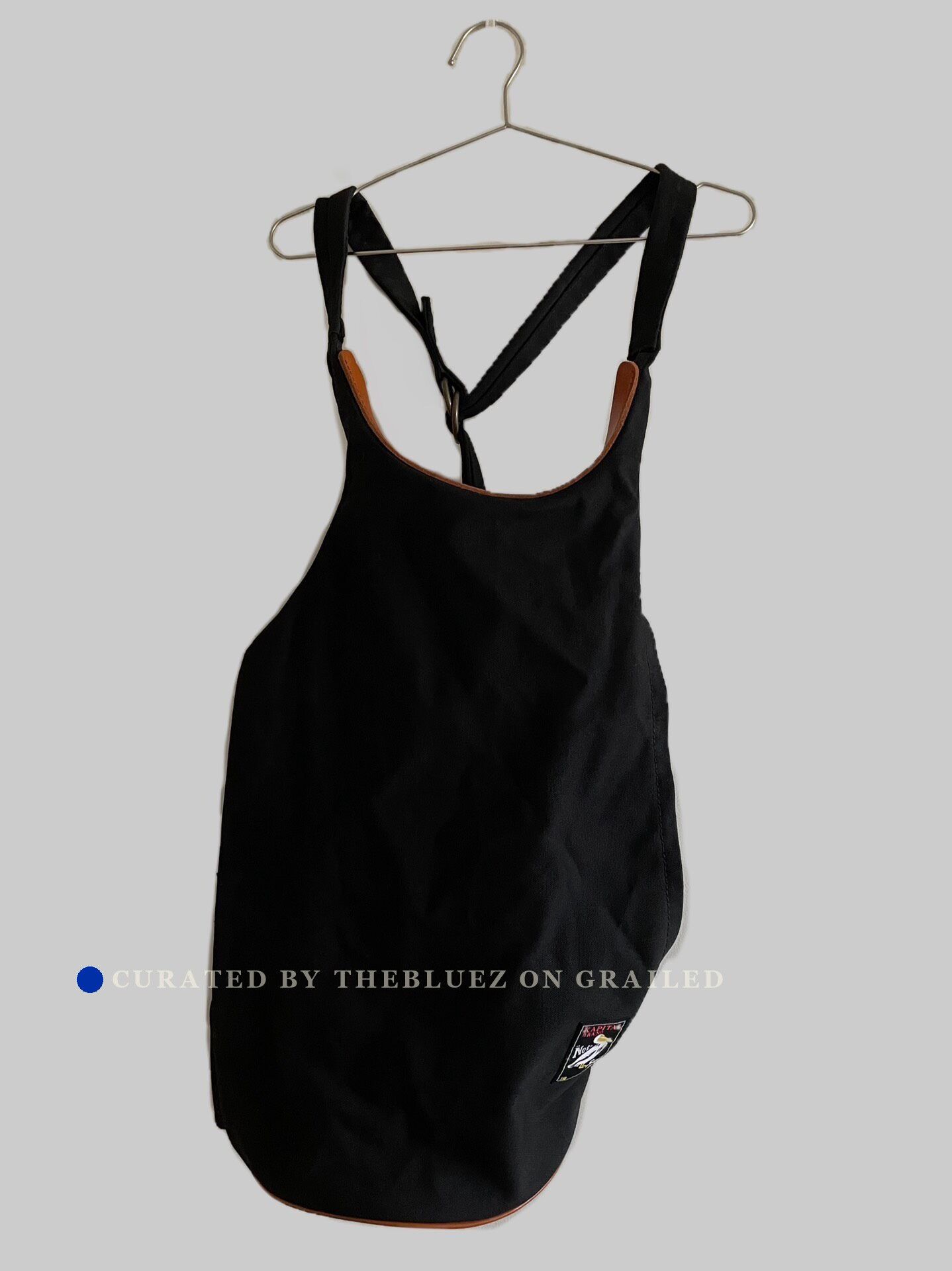 Kapital Kapital Wapi Sabi Canvas Leather Bucket Bag Special Size ONE SIZE - 1 Thumbnail