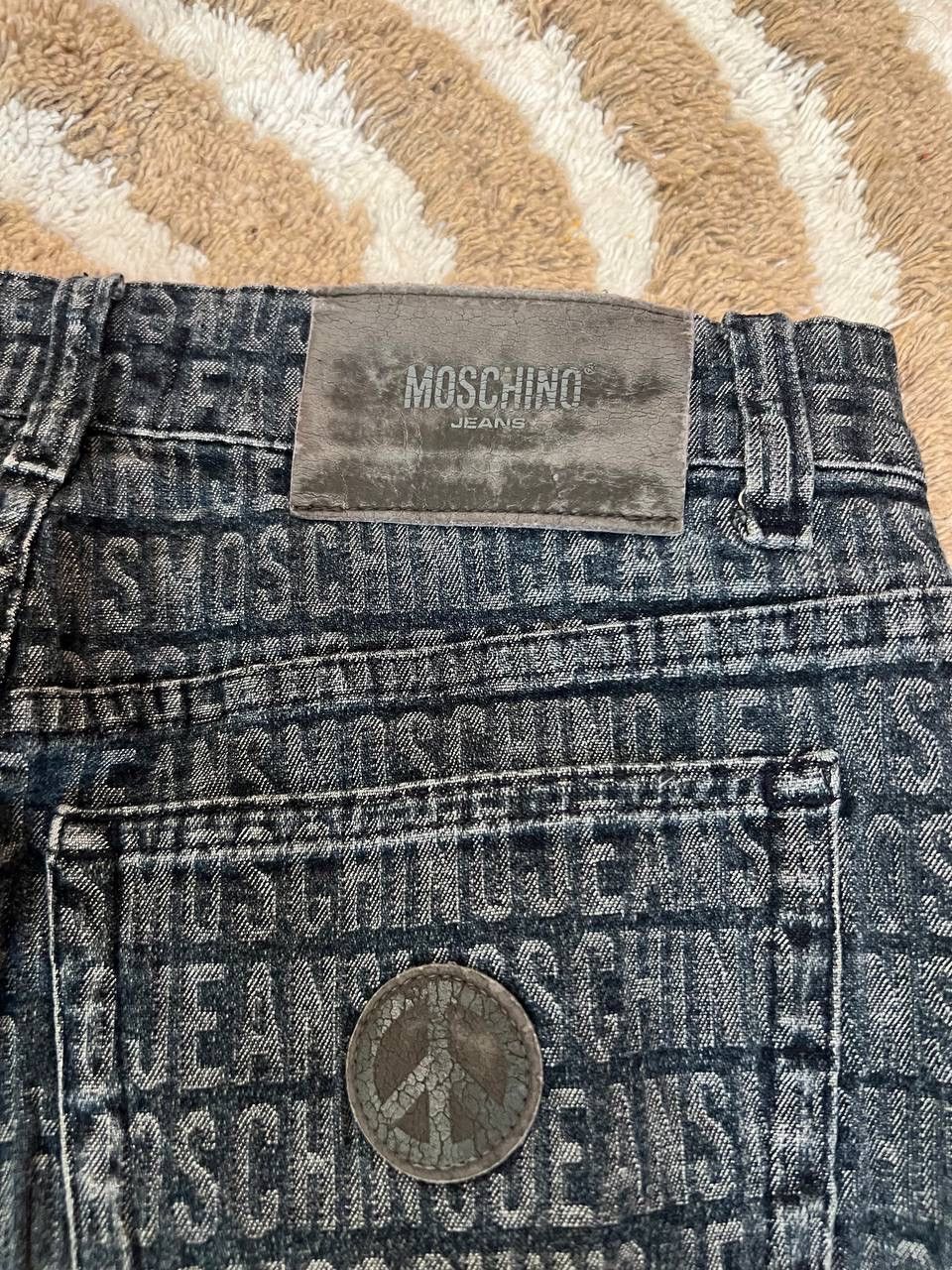 Japanese Brand × Moschino Vintage Moschino Monogram Jeans Size 30" / US 8 / IT 44 - 16 Thumbnail