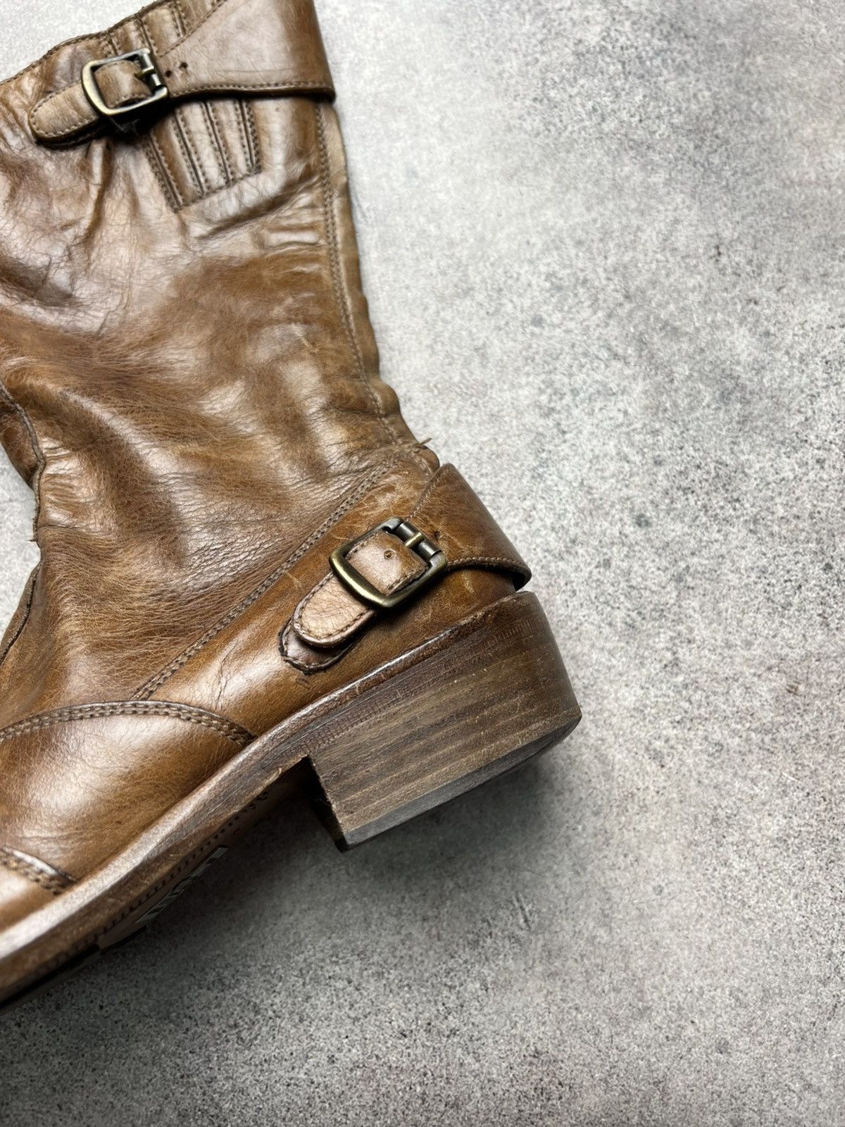 Belstaff Belstaff roadmaster moto belted boots with back zip Size US 8 / IT 38 - 4 Thumbnail