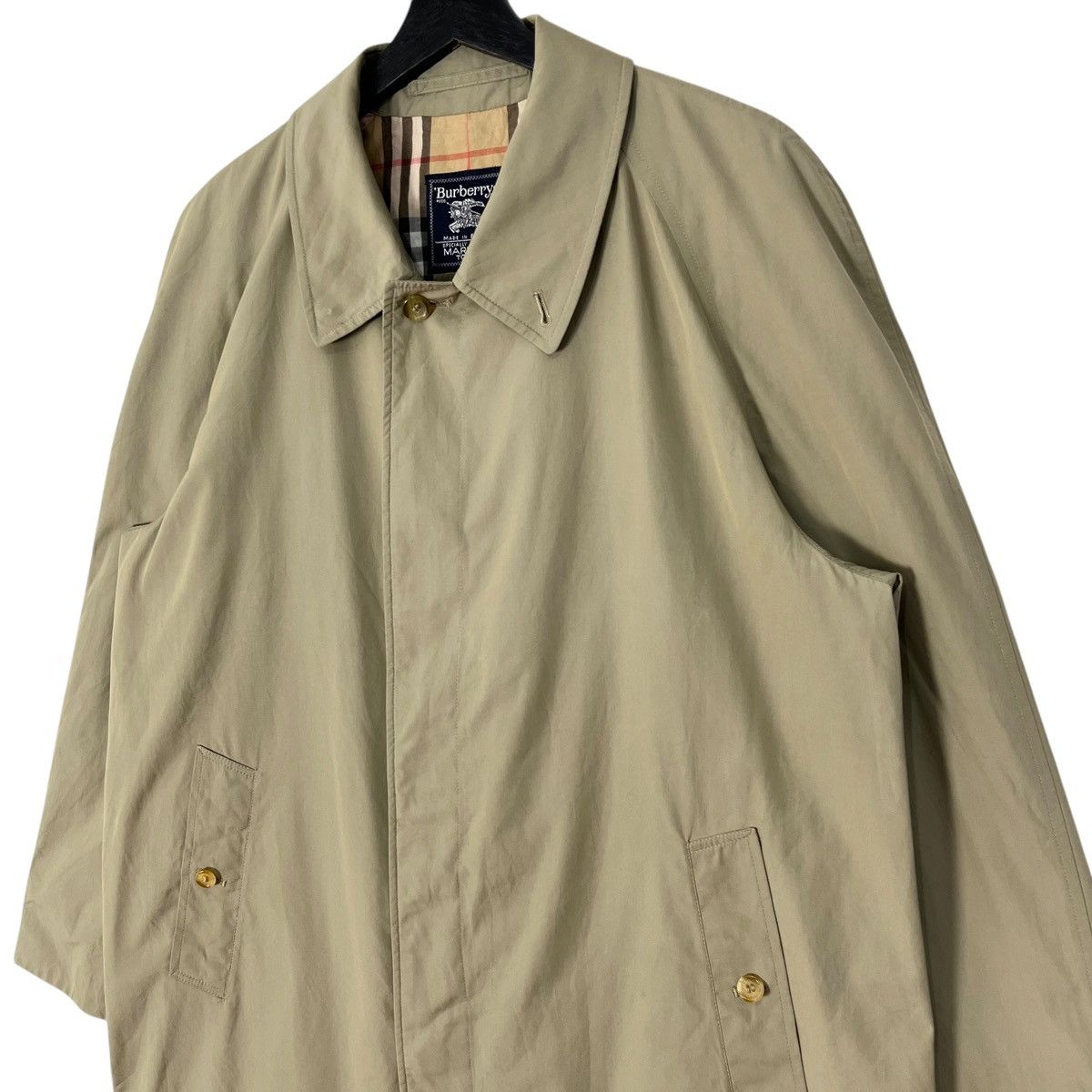 Burberry × Vintage Vintage Burberrys Single Layer Nova Check Women Trench Coat Size L / US 10 / IT 46 - 5 Thumbnail