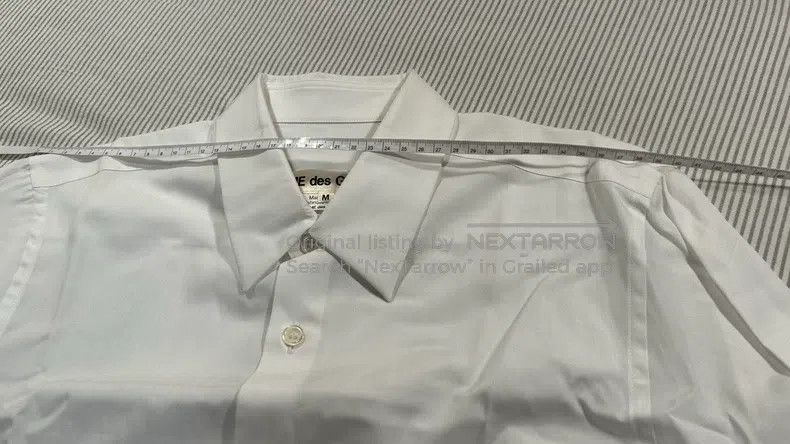 Comme des Garcons Comme des Garcons Shirt, white and black, size M Size M / US 6-8 / IT 42-44 - 8 Thumbnail