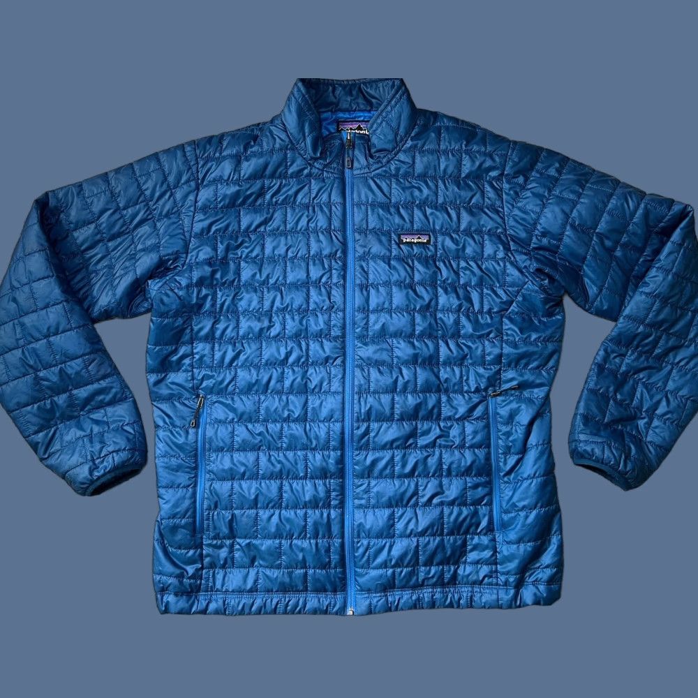Patagonia Patagonia Nano Puff Jacket Men XXL PrimaLoft Full Zip Blue solid Long Coat/Outer Puffer Jacket Regular Fit with Logo 84212FA19 Marmot? Size US XXL / EU 58 / 5 - 1 Thumbnail