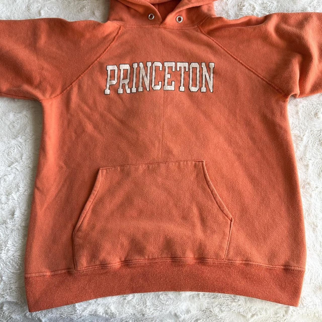 Champion Vintage Princeton University Hoodie Mens L Orange Champion Size US L / EU 52-54 / 3 - 4 Thumbnail